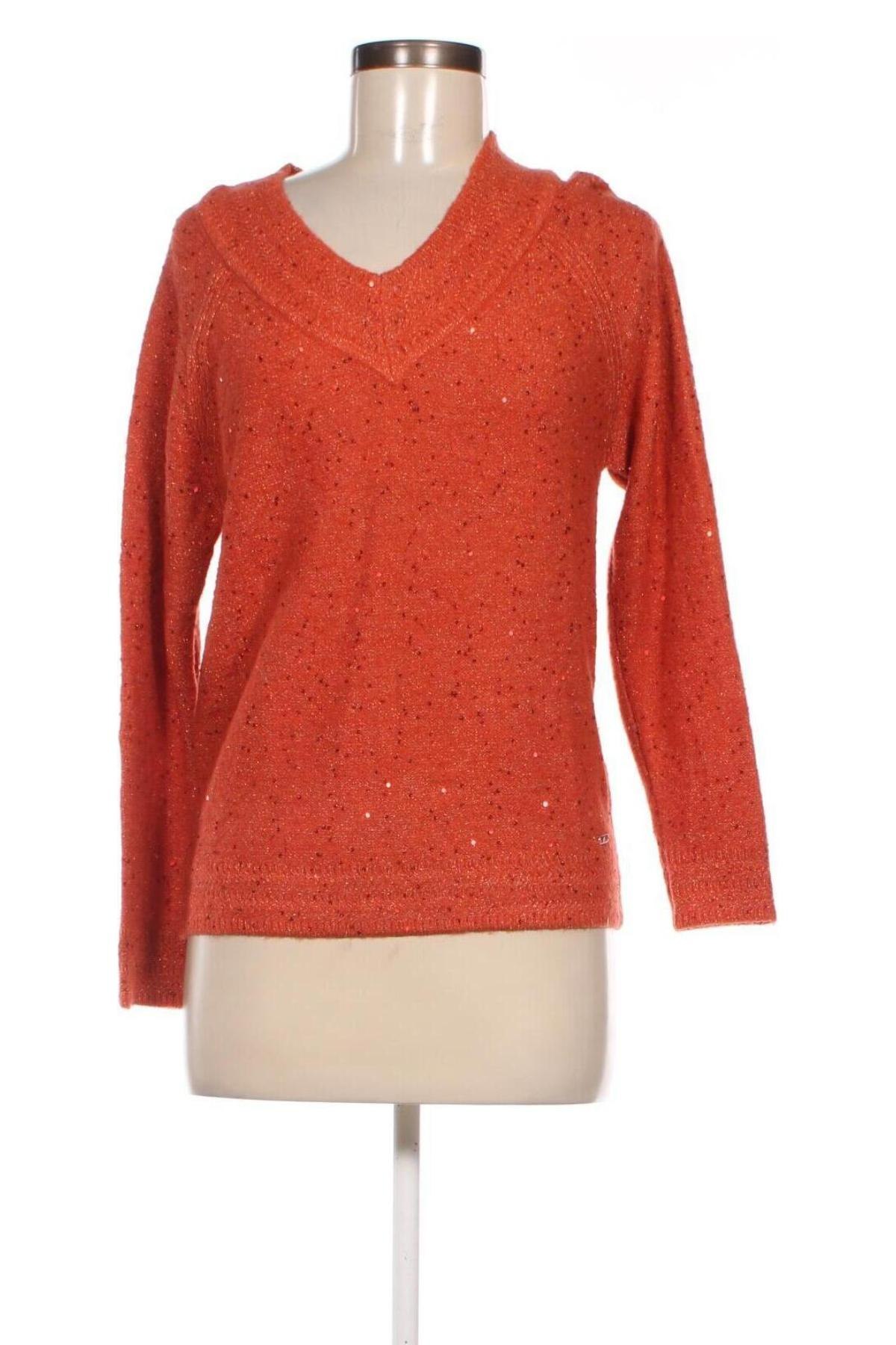 Дамски пуловер Breal, Размер M, Цвят Оранжев, Цена 26,10 лв.
