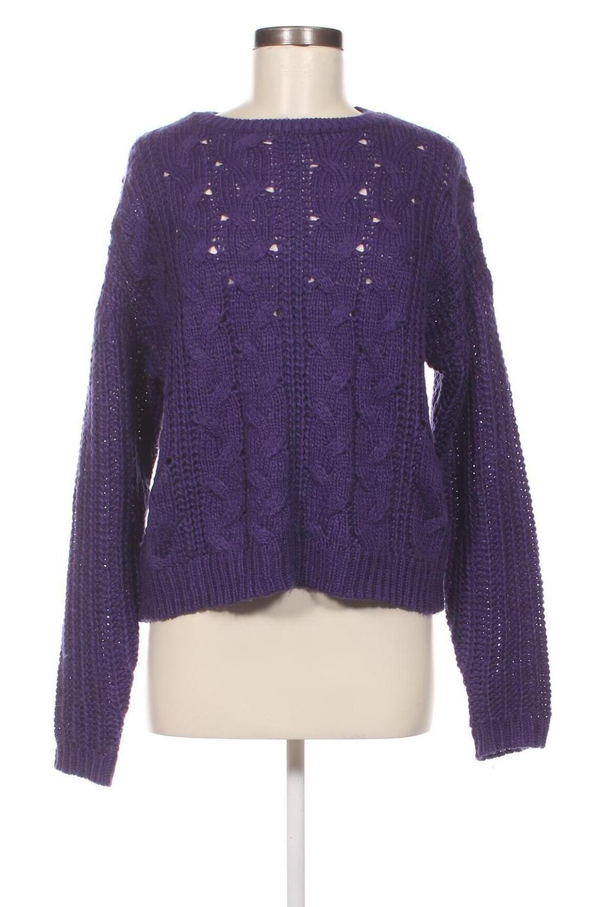 Дамски пуловер Cropp, Размер S, Цвят Лилав, Цена 10,15 лв.
