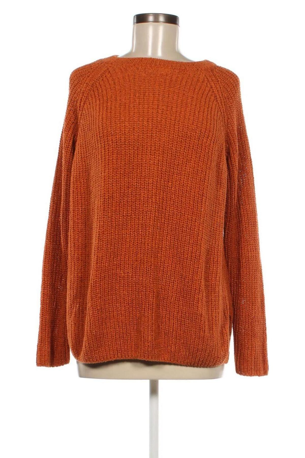 Дамски пуловер Cubus, Размер L, Цвят Оранжев, Цена 8,12 лв.