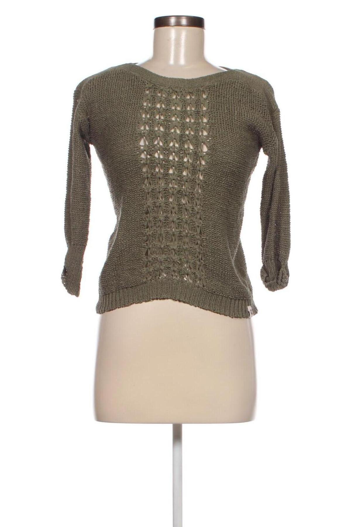 Дамски пуловер Edc By Esprit, Размер S, Цвят Зелен, Цена 10,15 лв.
