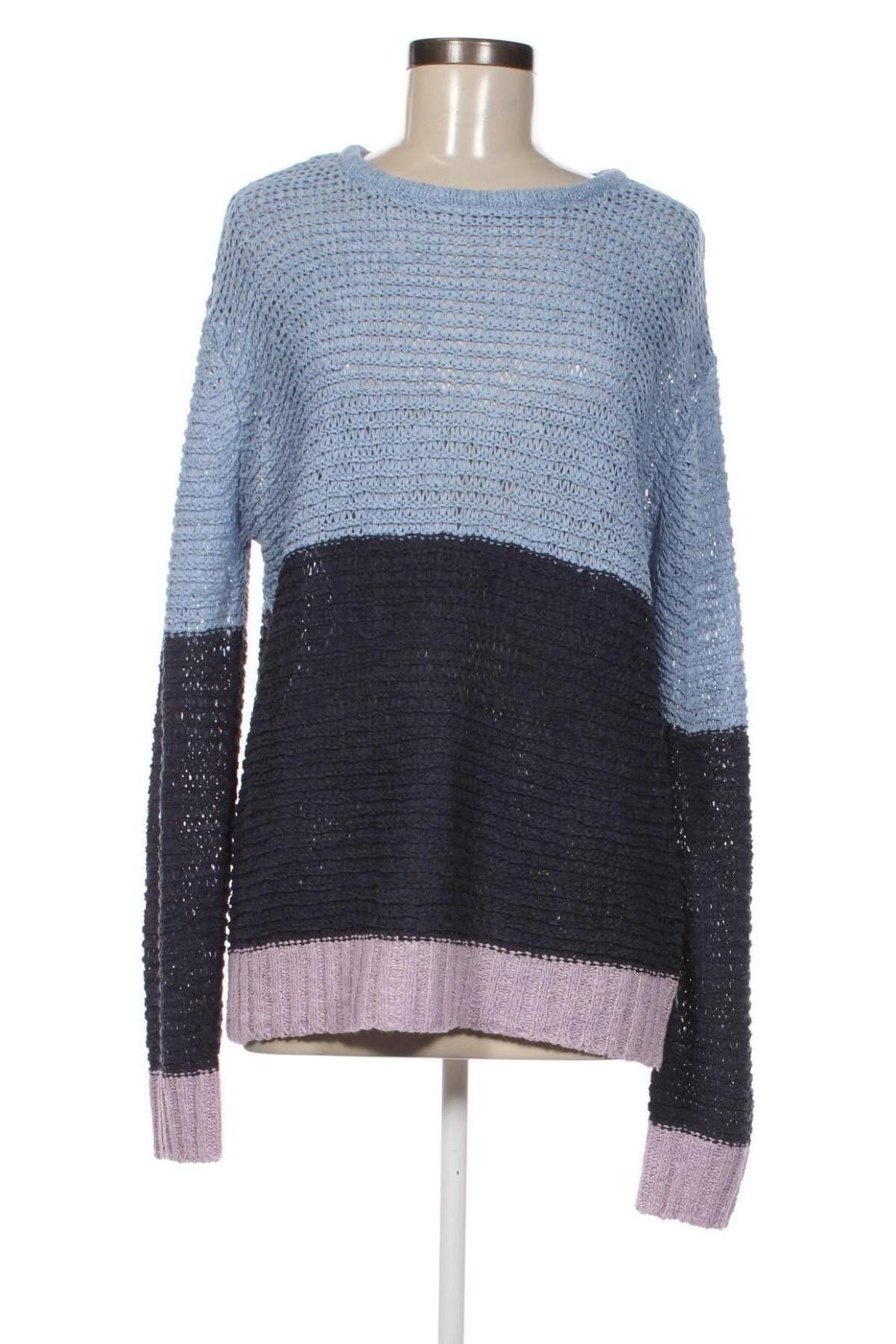 Дамски пуловер Fresh Made, Размер XL, Цвят Син, Цена 21,75 лв.