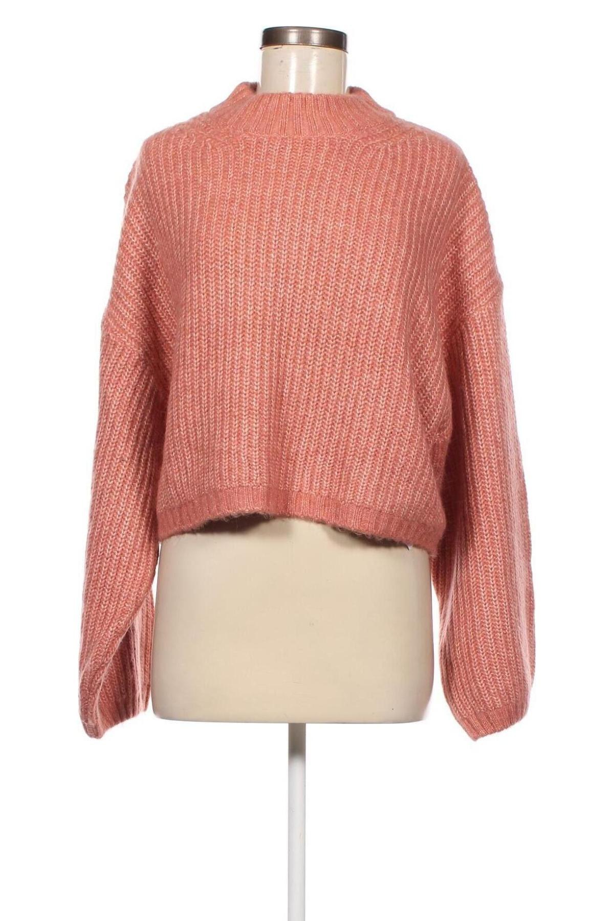 Дамски пуловер Gina Tricot, Размер M, Цвят Пепел от рози, Цена 6,60 лв.