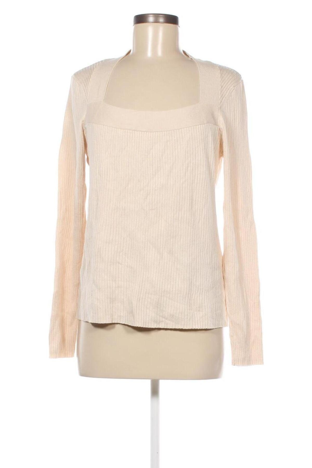 Γυναικείο πουλόβερ H&M, Μέγεθος XL, Χρώμα Εκρού, Τιμή 5,38 €