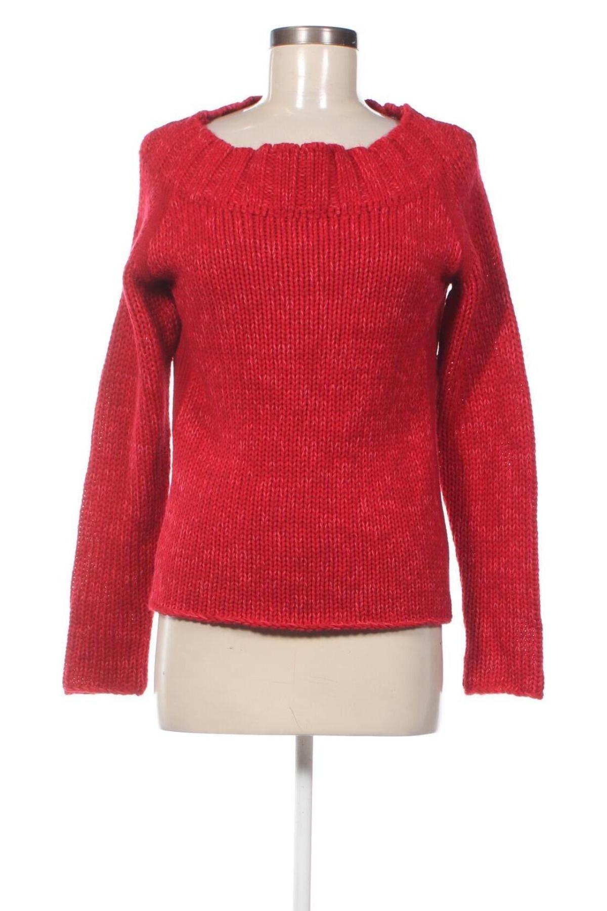 Дамски пуловер Ichi, Размер M, Цвят Червен, Цена 10,44 лв.