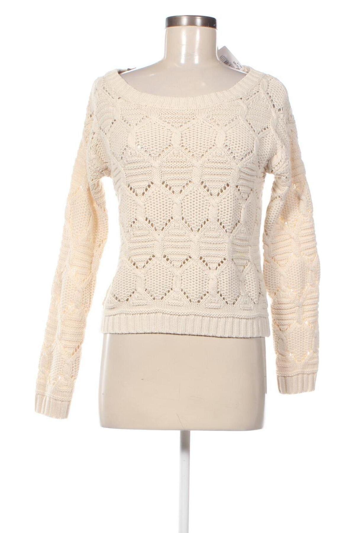 Damski sweter JJ Basics, Rozmiar S, Kolor ecru, Cena 92,76 zł