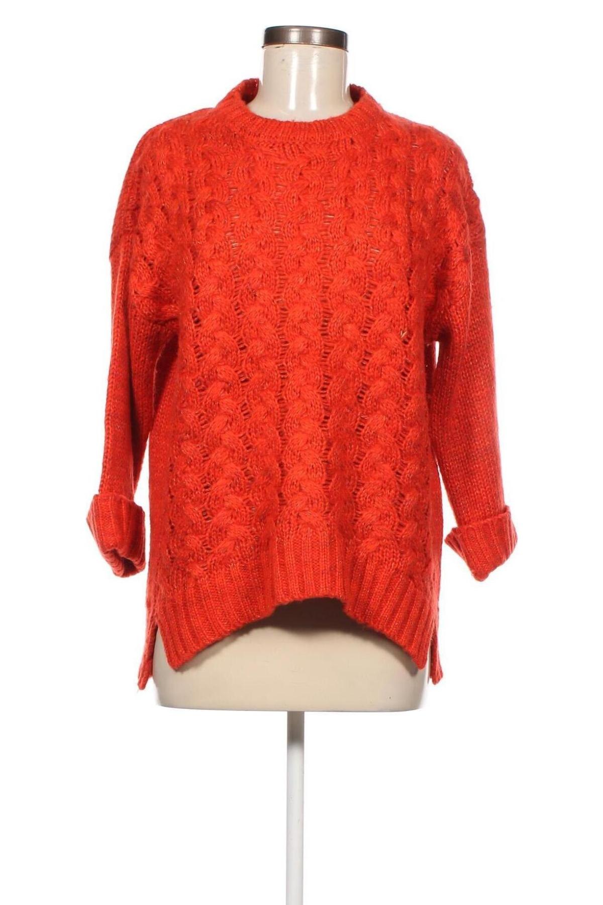 Дамски пуловер Janina, Размер M, Цвят Оранжев, Цена 8,99 лв.
