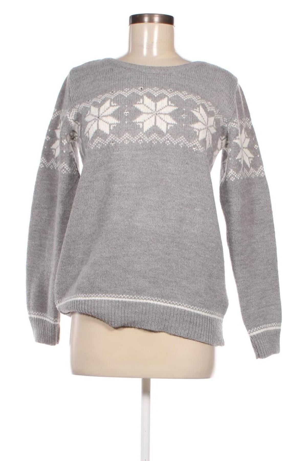 Дамски пуловер Laura Kent, Размер M, Цвят Сив, Цена 8,99 лв.