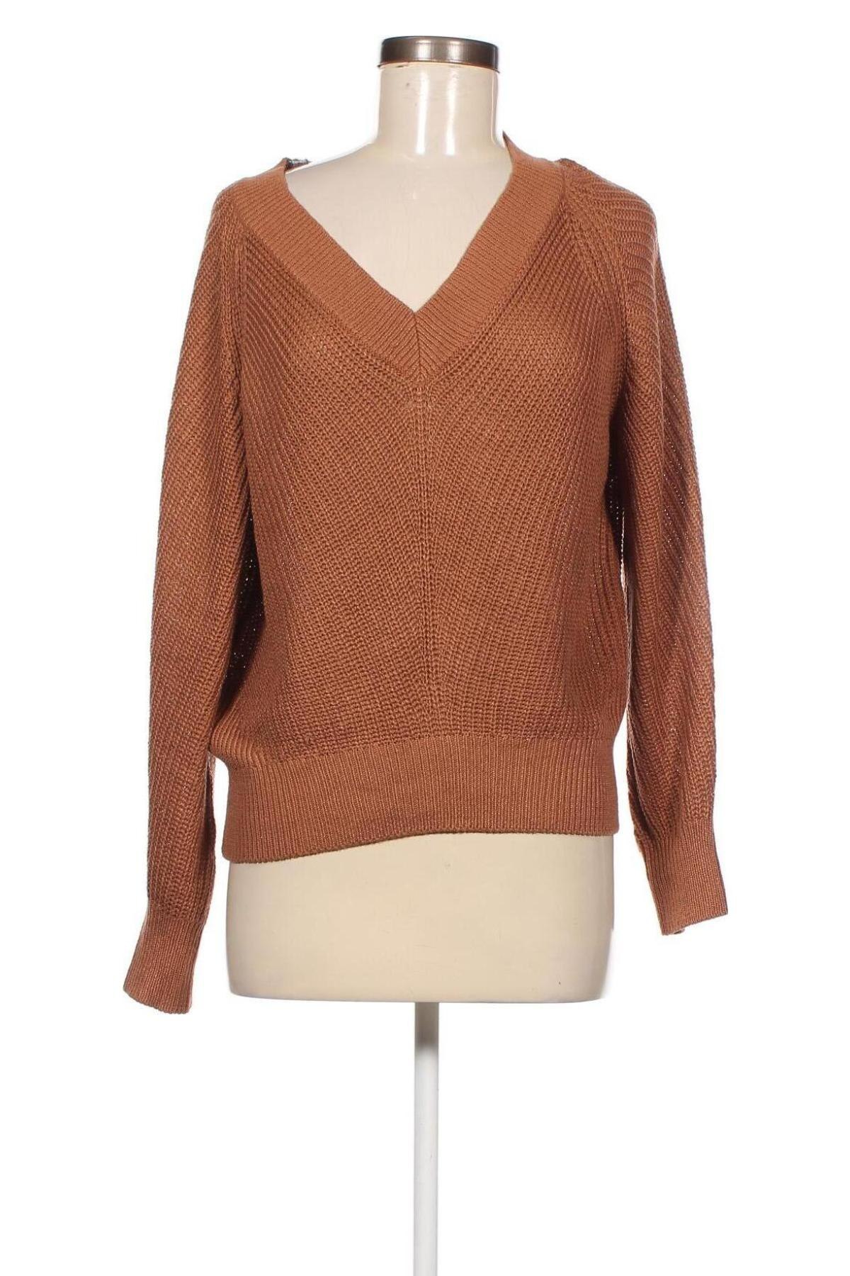 Дамски пуловер Lindex, Размер M, Цвят Бежов, Цена 8,41 лв.