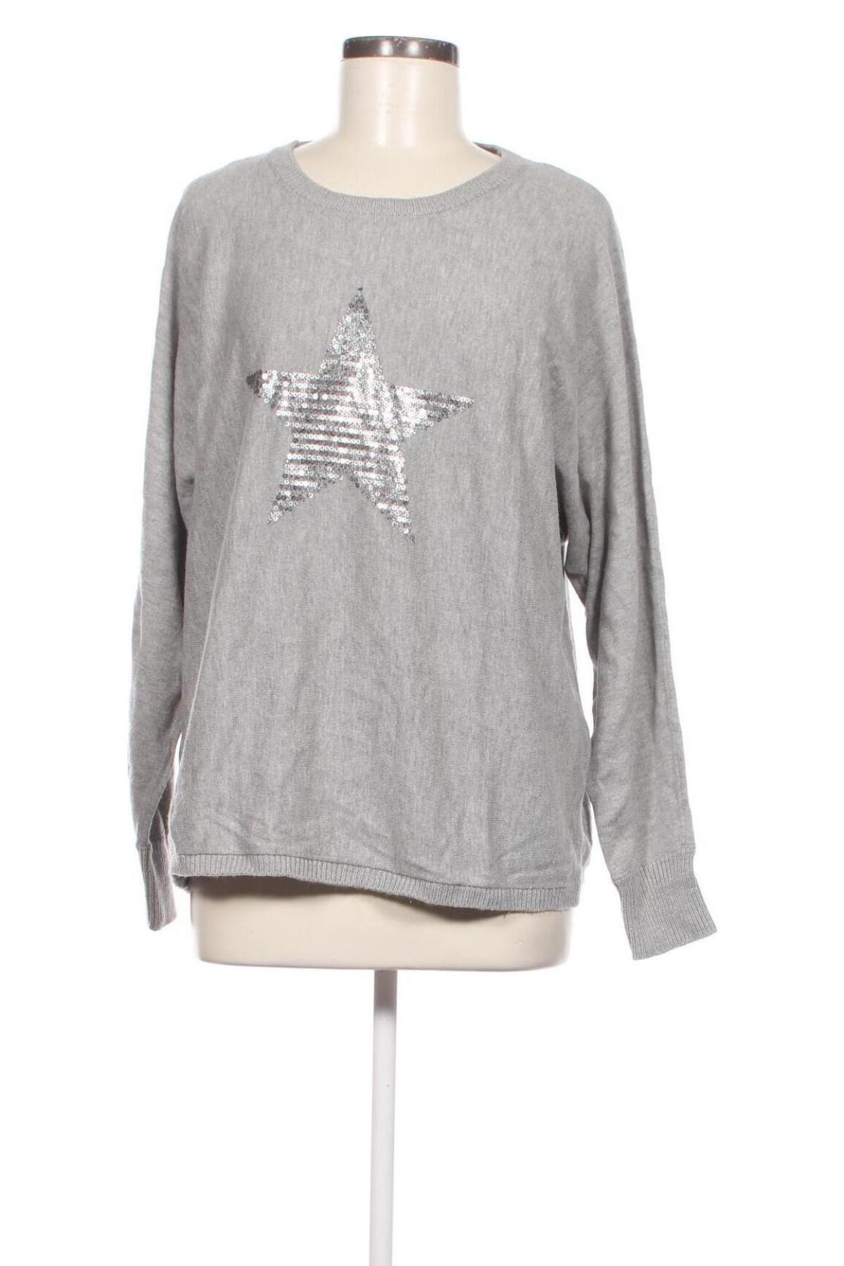 Γυναικείο πουλόβερ Marc Aurel, Μέγεθος L, Χρώμα Γκρί, Τιμή 8,41 €