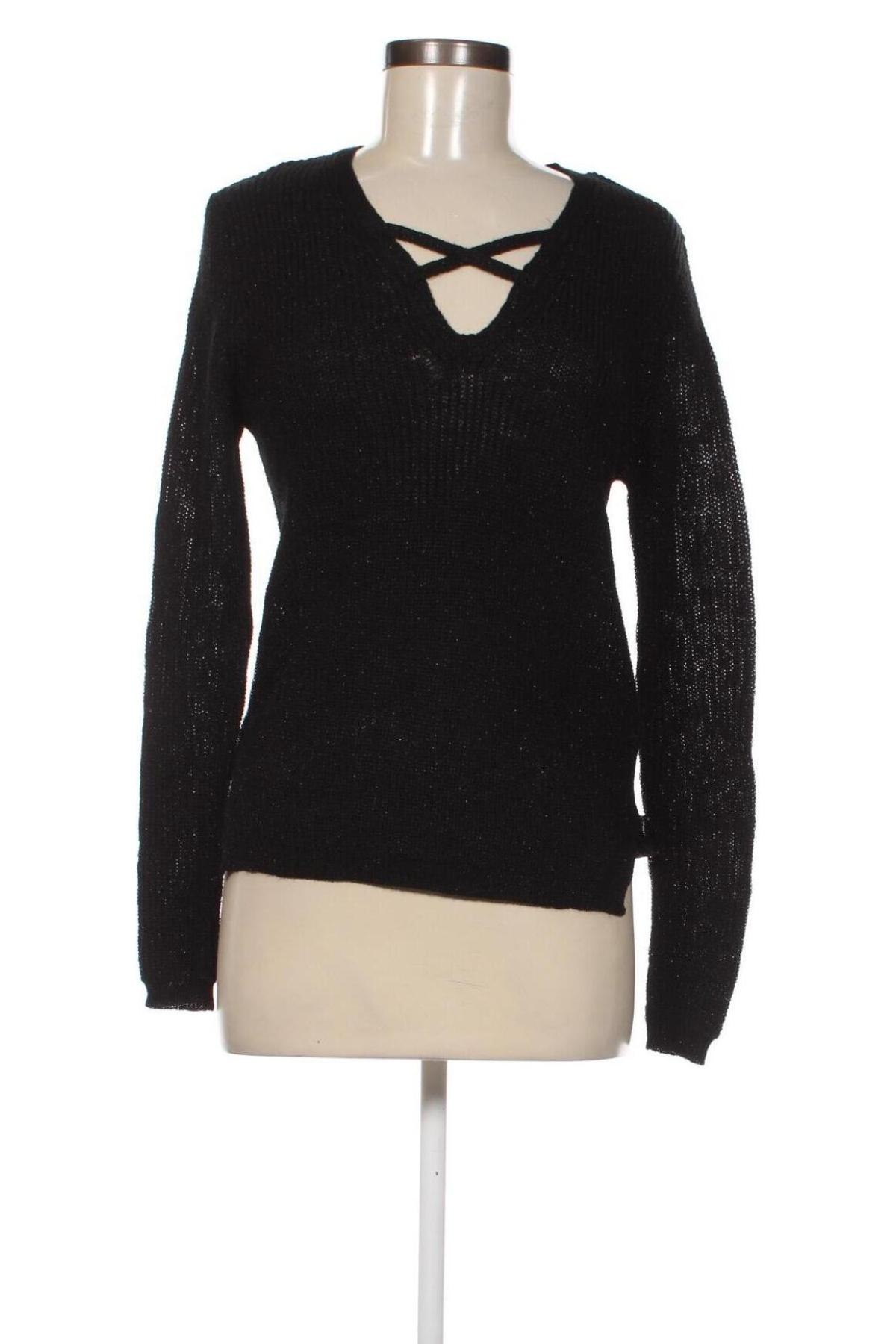 Γυναικείο πουλόβερ Moodo, Μέγεθος S, Χρώμα Μαύρο, Τιμή 18,39 €