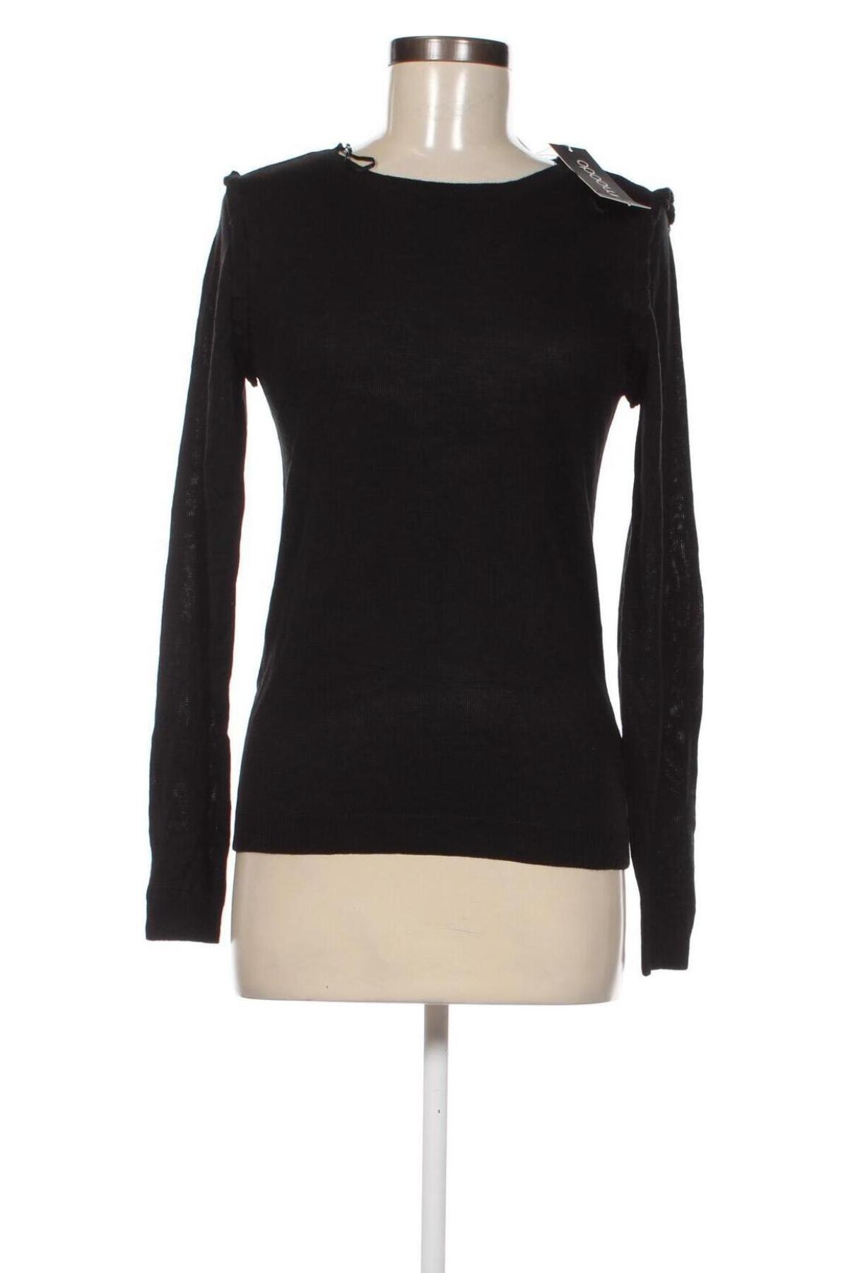 Дамски пуловер Moodo, Размер S, Цвят Черен, Цена 21,75 лв.