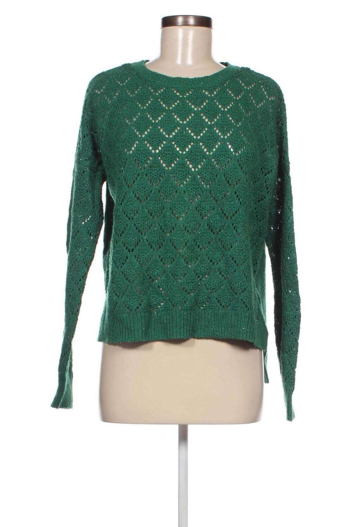 Дамски пуловер ONLY, Размер L, Цвят Зелен, Цена 10,00 лв.