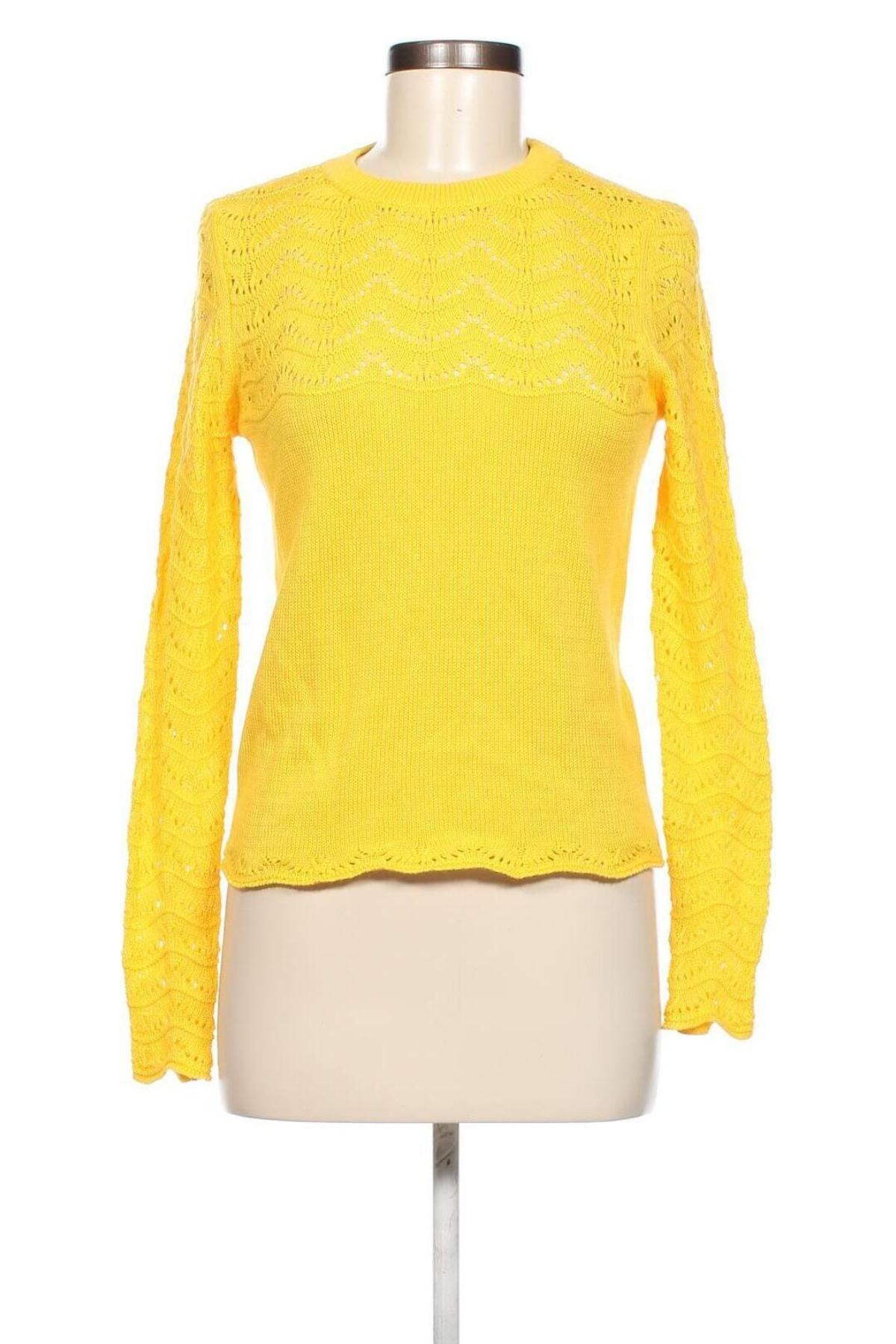 Γυναικείο πουλόβερ ONLY, Μέγεθος S, Χρώμα Κίτρινο, Τιμή 4,21 €