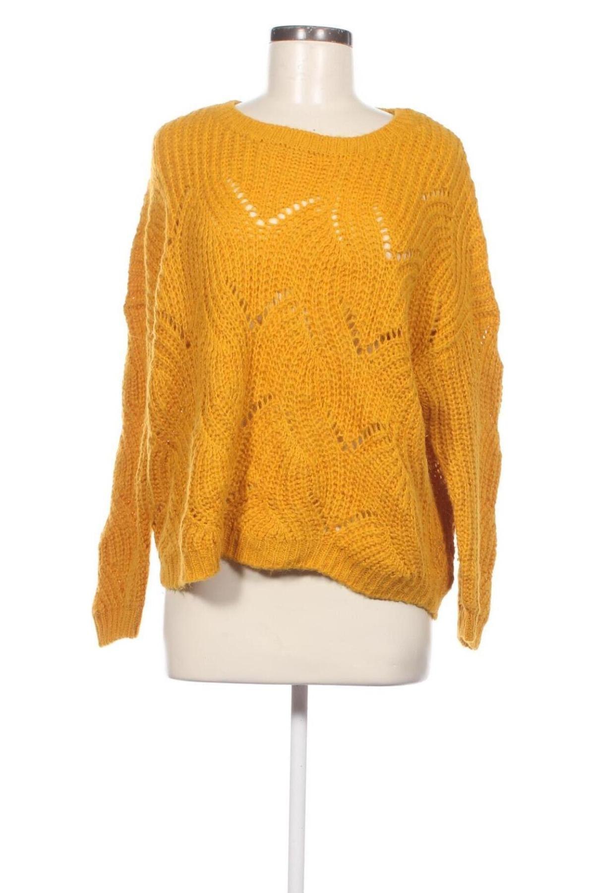 Damski sweter ONLY, Rozmiar XL, Kolor Żółty, Cena 63,97 zł