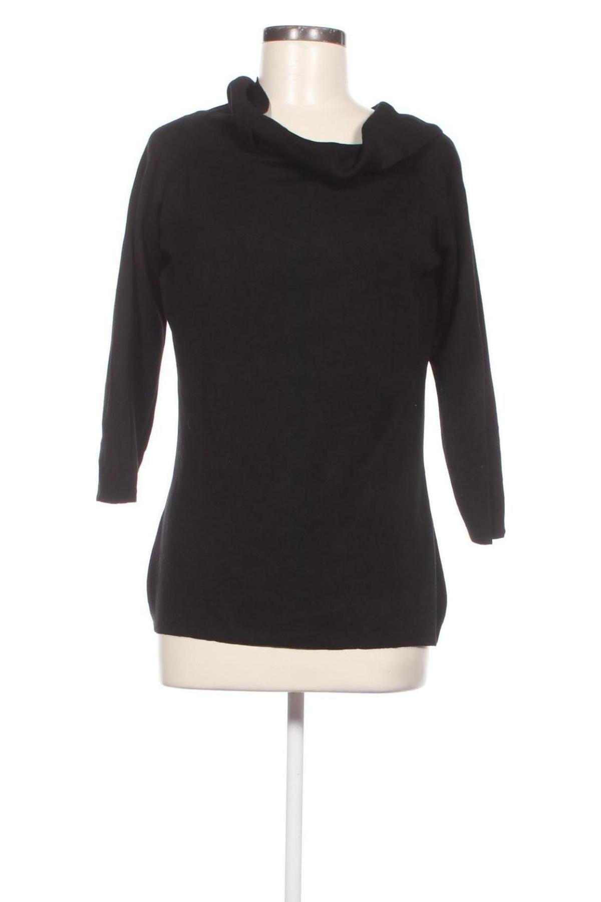 Γυναικείο πουλόβερ Patrizia Dini, Μέγεθος M, Χρώμα Μαύρο, Τιμή 6,28 €