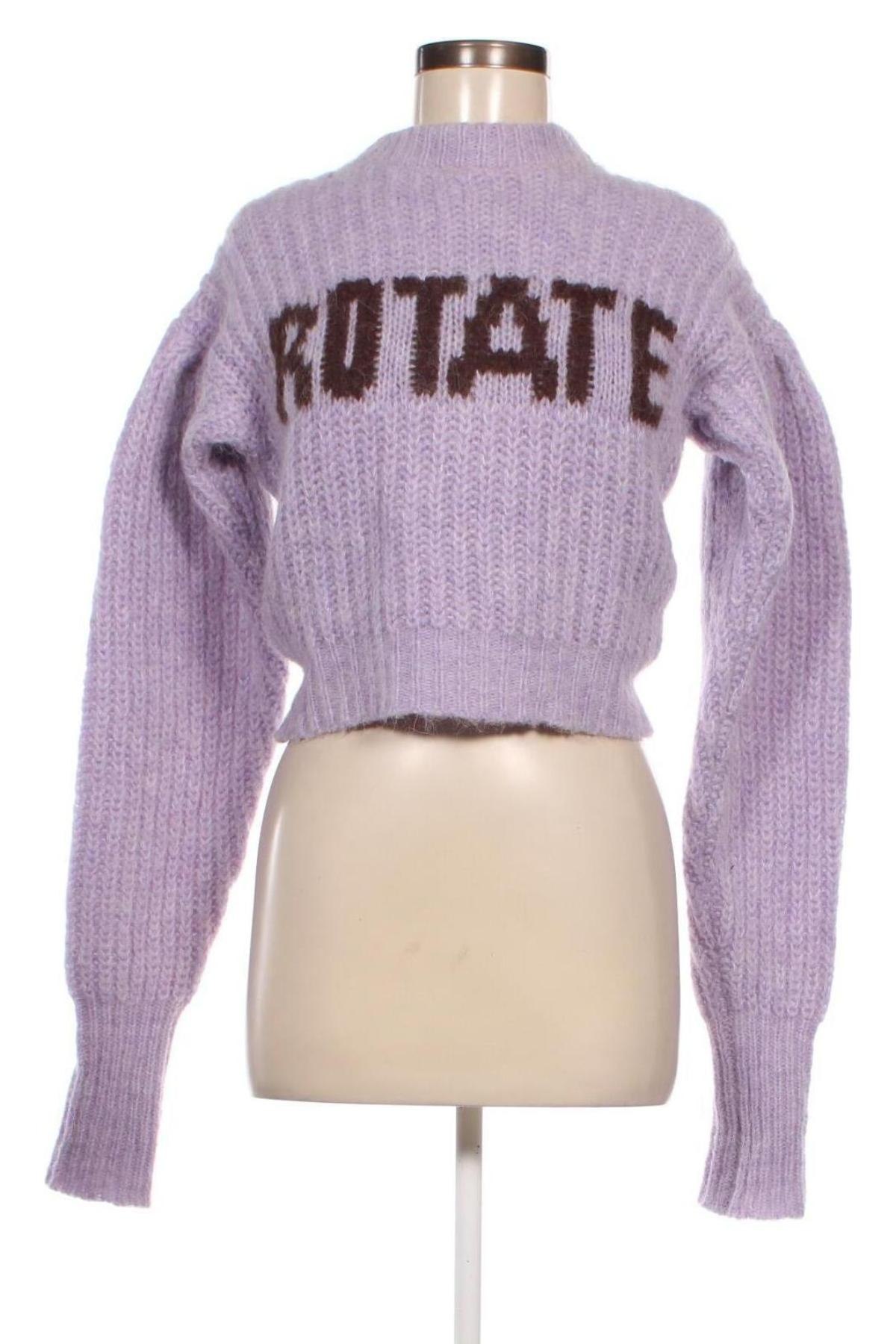 Дамски пуловер ROTATE Birger Christensen, Размер M, Цвят Лилав, Цена 213,35 лв.