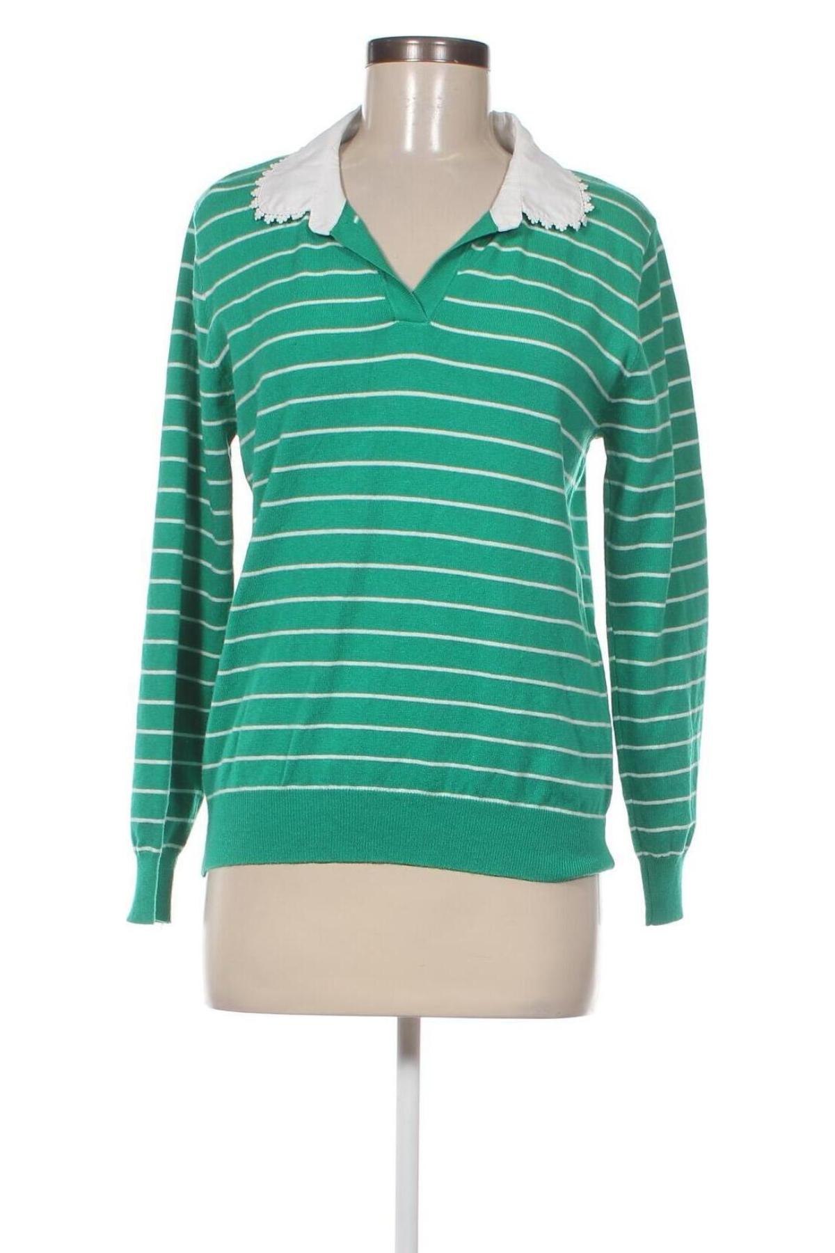 Дамски пуловер Season, Размер M, Цвят Зелен, Цена 8,70 лв.