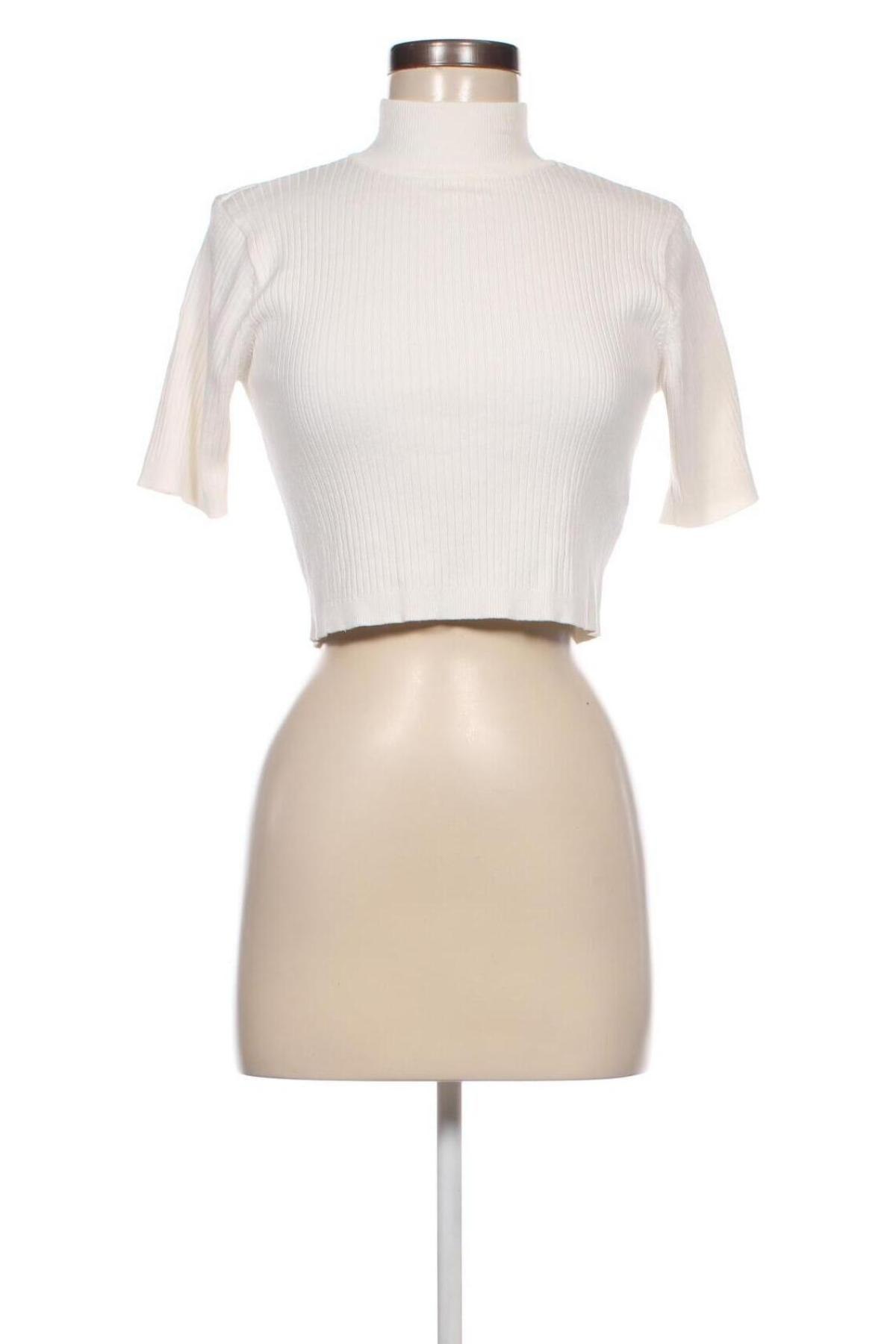 Γυναικείο πουλόβερ Sinsay, Μέγεθος XL, Χρώμα Λευκό, Τιμή 4,75 €