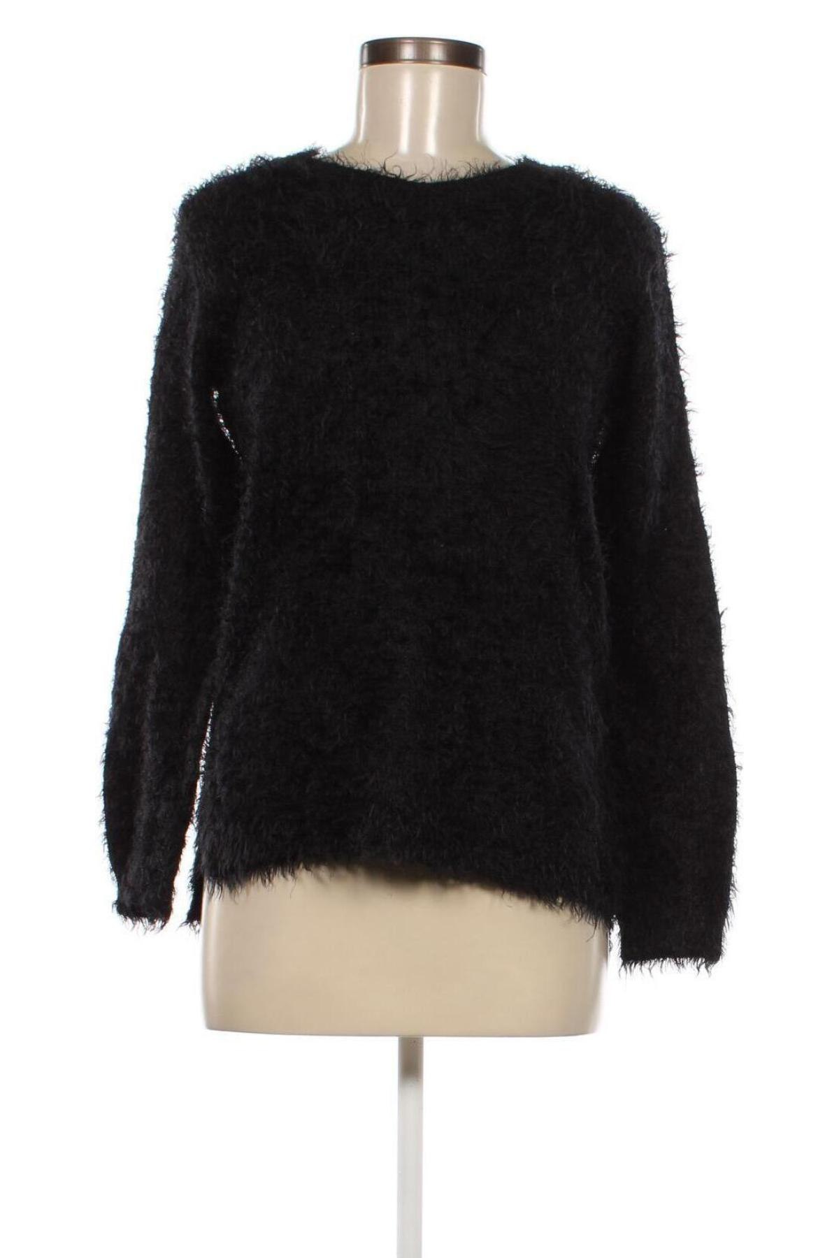 Дамски пуловер Up 2 Fashion, Размер M, Цвят Черен, Цена 7,83 лв.