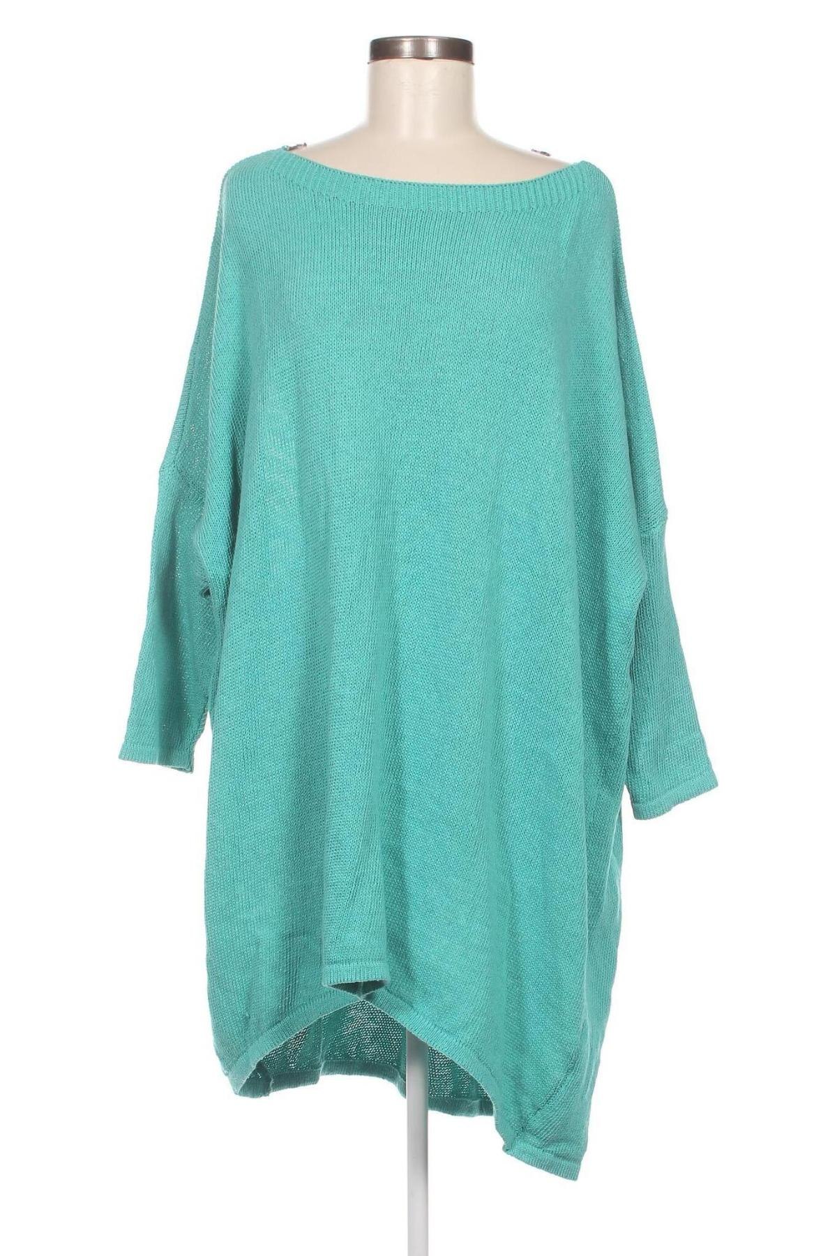 Γυναικείο πουλόβερ V Milano, Μέγεθος XXL, Χρώμα Μπλέ, Τιμή 16,15 €