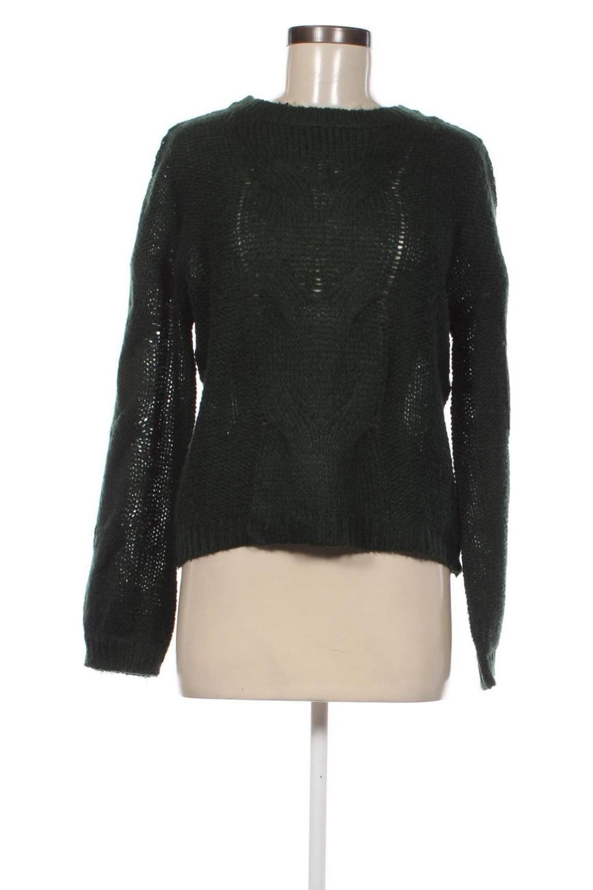 Γυναικείο πουλόβερ VILA, Μέγεθος S, Χρώμα Πράσινο, Τιμή 4,33 €