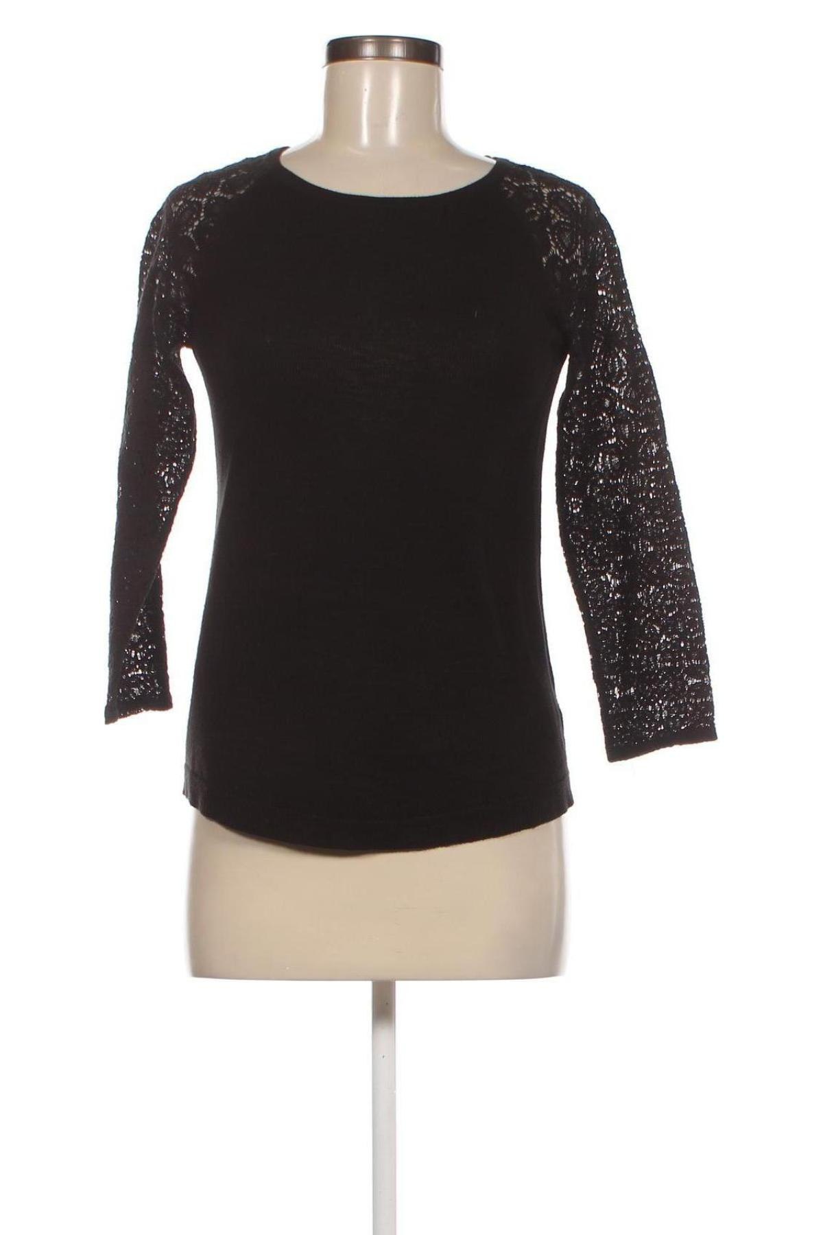 Дамски пуловер Van Heusen, Размер XS, Цвят Черен, Цена 8,70 лв.