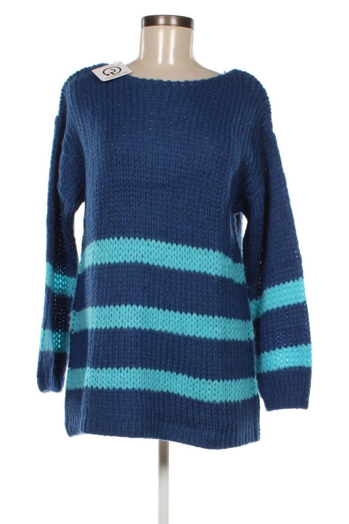 Γυναικείο πουλόβερ Vivance, Μέγεθος S, Χρώμα Μπλέ, Τιμή 5,93 €