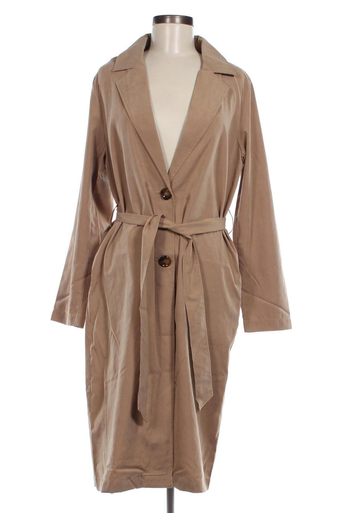 Damen Trench Coat Jdy, Größe L, Farbe Beige, Preis € 12,37