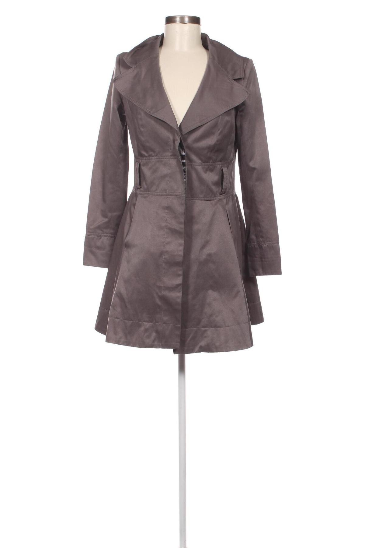 Damen Trench Coat New Look, Größe M, Farbe Grau, Preis € 5,22