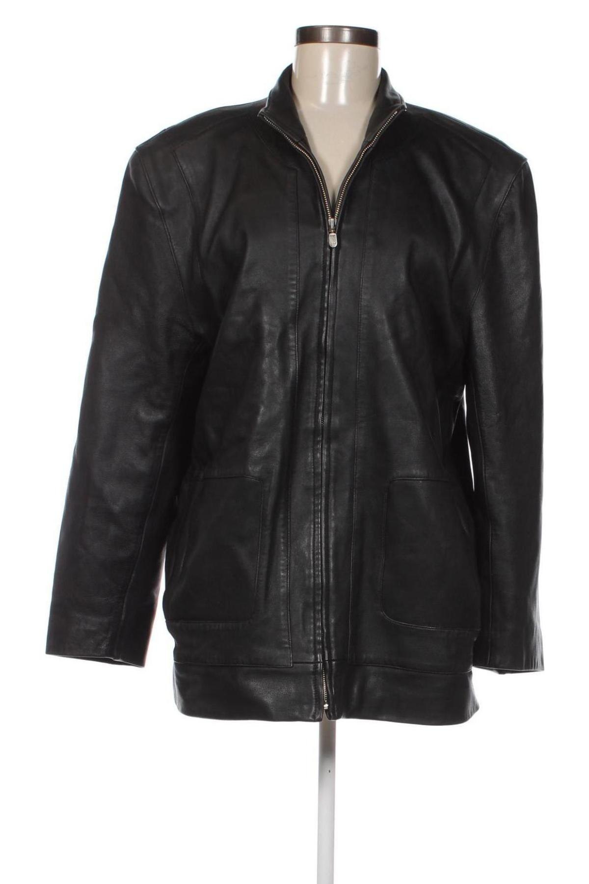 Dámska kožená bunda , Veľkosť M, Farba Čierna, Cena  15,17 €