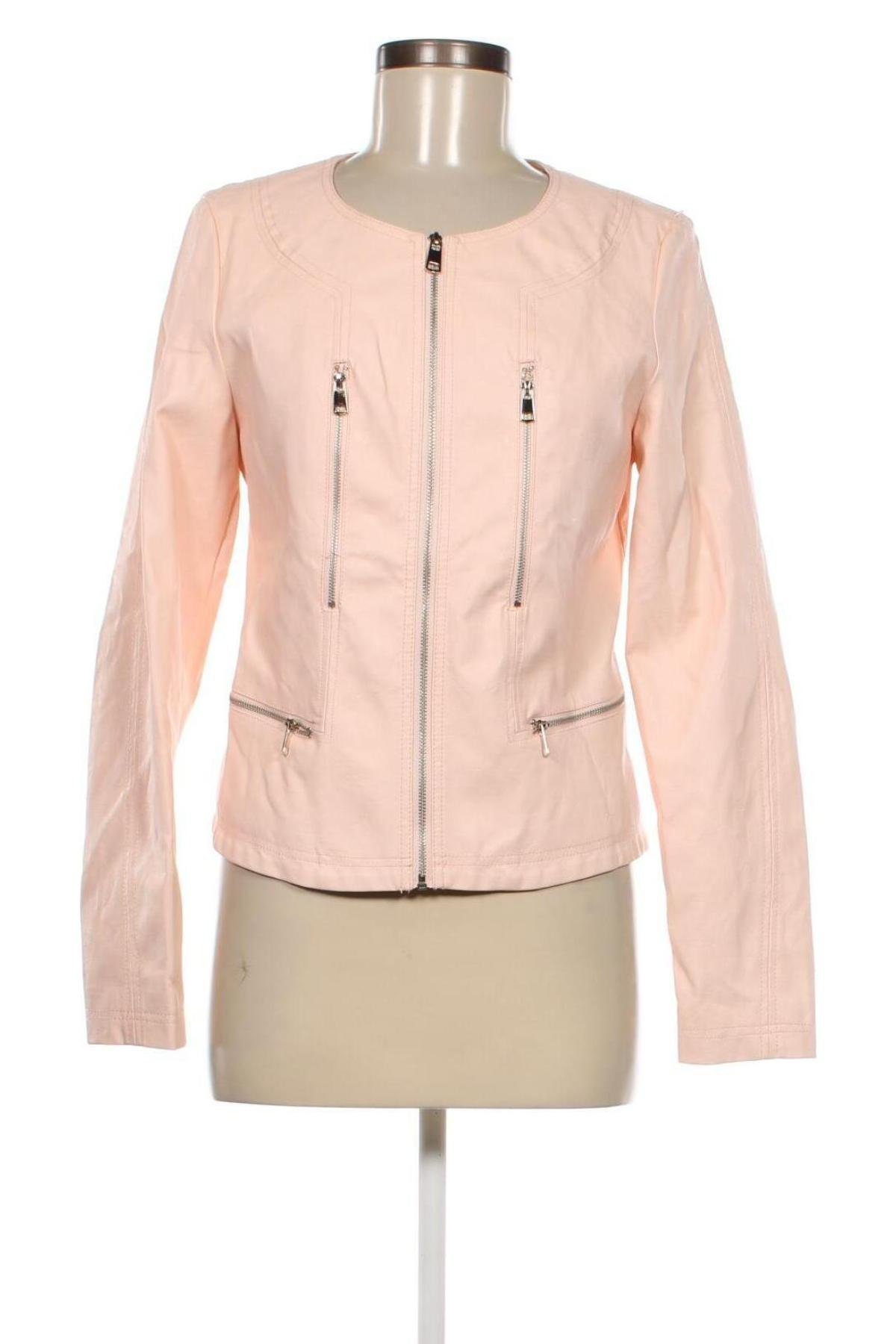 Dámska kožená bunda  Breal, Veľkosť M, Farba Ružová, Cena  14,49 €