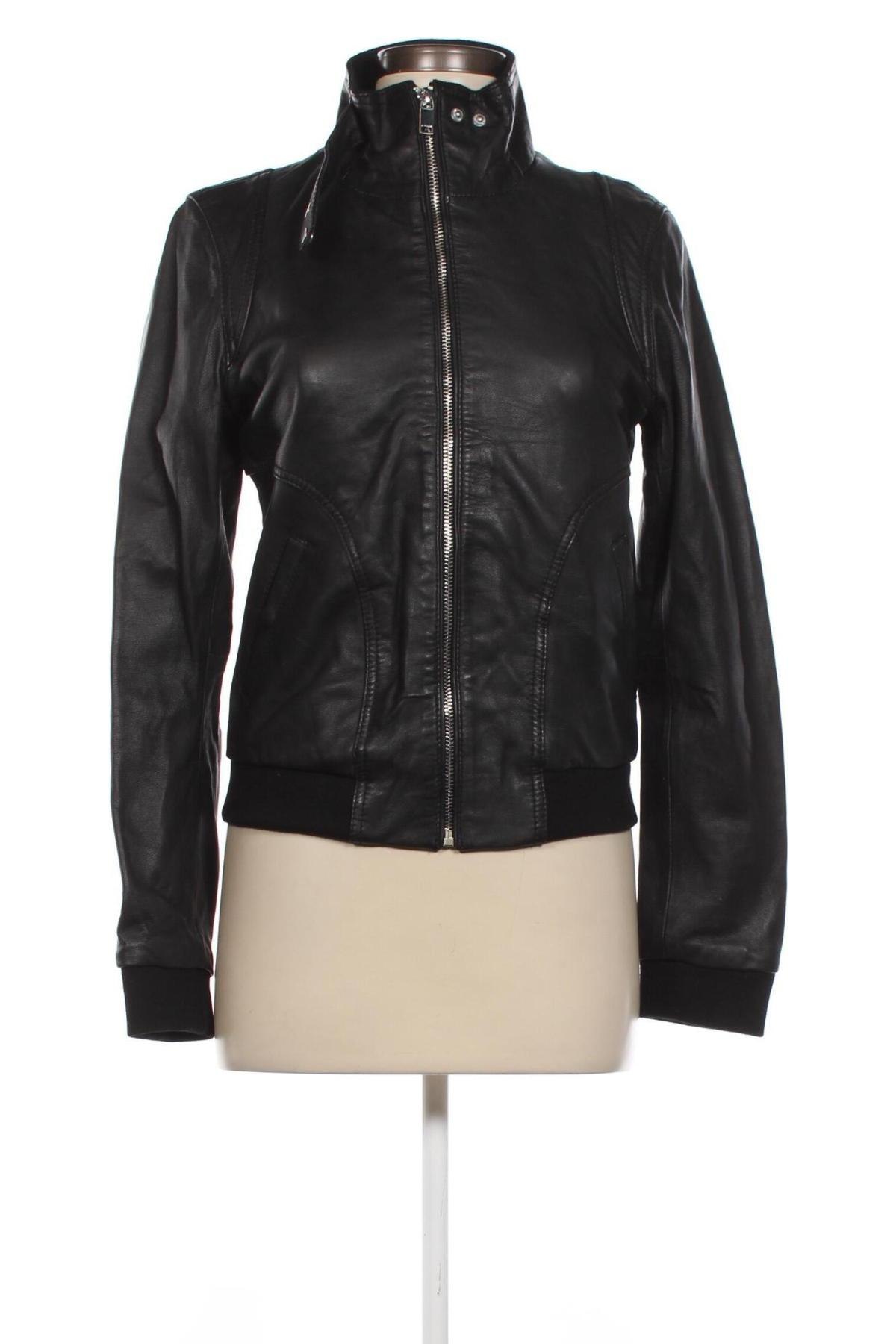 Dámska kožená bunda  Chyston, Veľkosť M, Farba Čierna, Cena  248,97 €