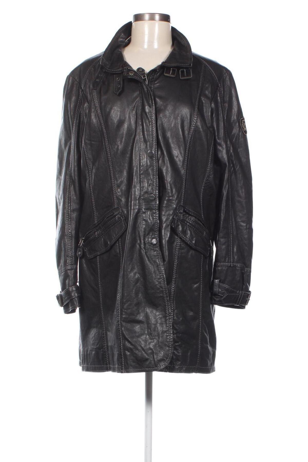 Damen Lederjacke Mauritius, Größe XL, Farbe Schwarz, Preis 62,69 €