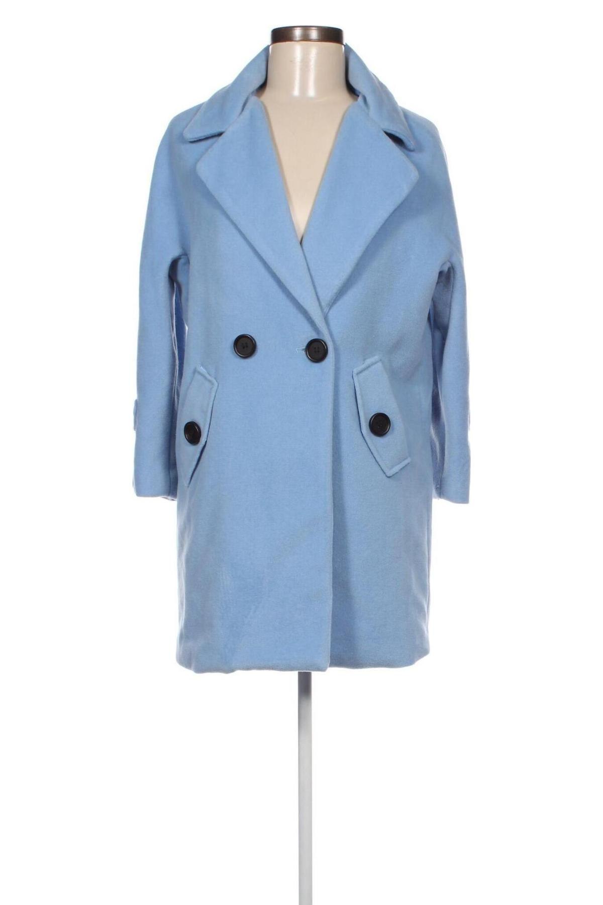 Palton de femei, Mărime M, Culoare Albastru, Preț 54,59 Lei
