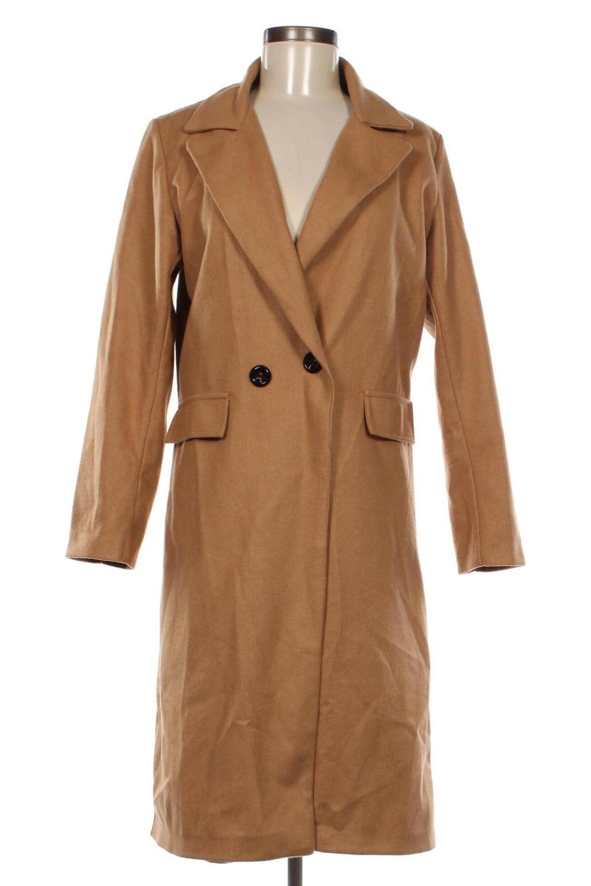 Palton de femei, Mărime S, Culoare Bej, Preț 105,59 Lei