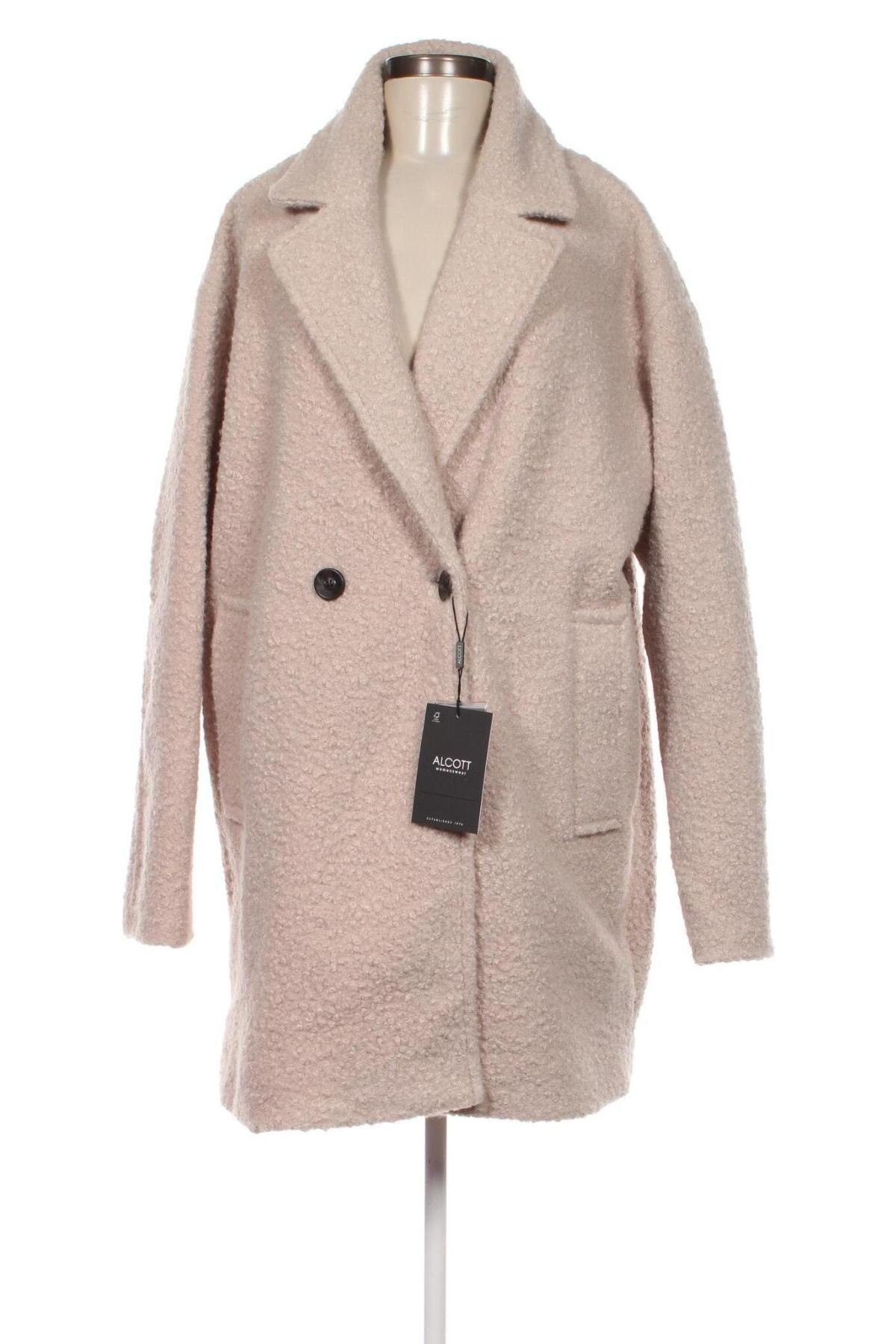 Γυναικείο παλτό Alcott, Μέγεθος XL, Χρώμα  Μπέζ, Τιμή 88,66 €