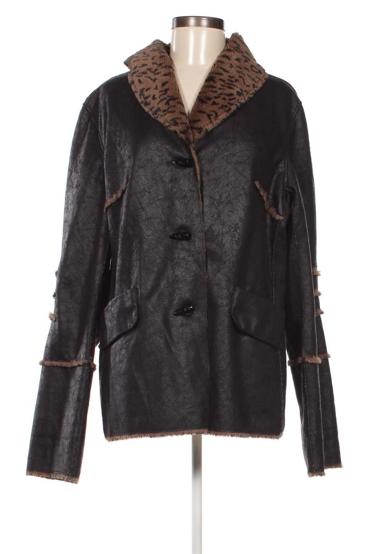 Дамско палто C&A, Размер XXL, Цвят Черен, Цена 20,48 лв.