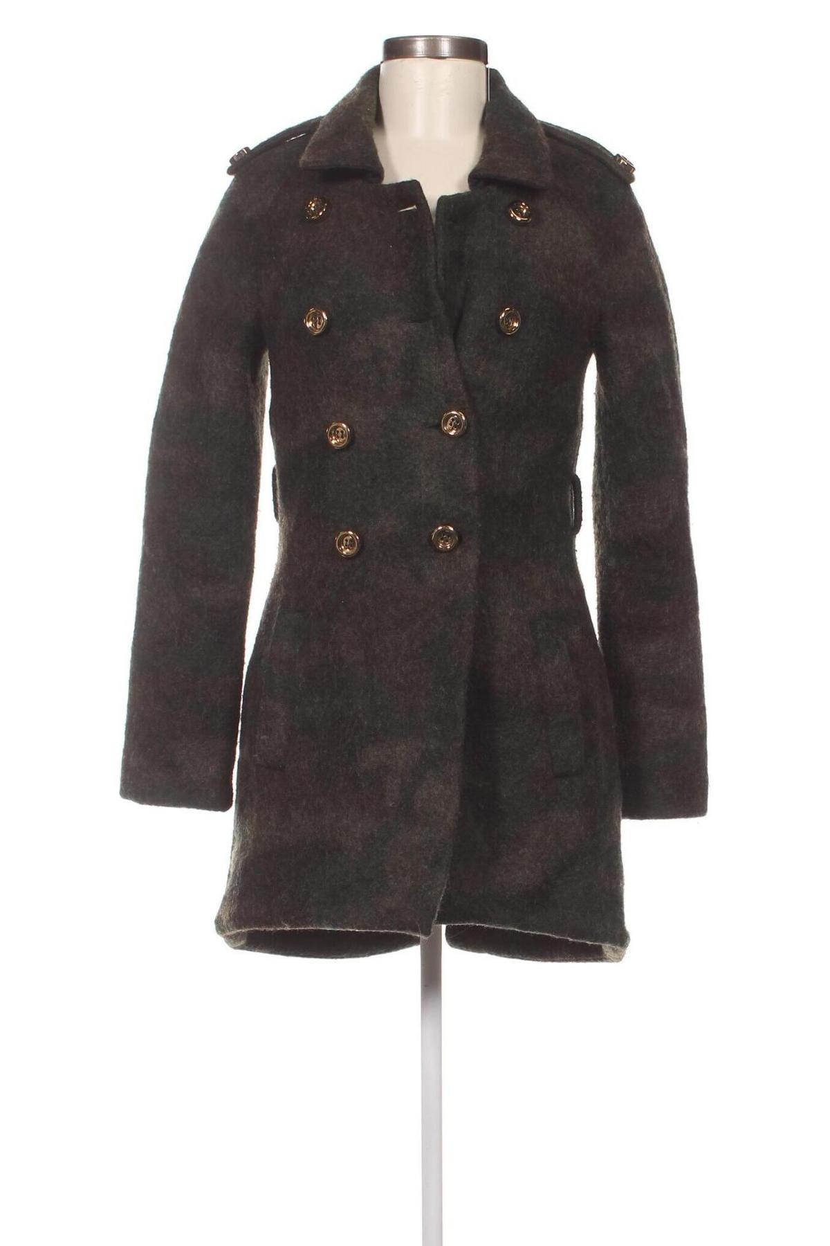 Γυναικείο παλτό Denny Rose, Μέγεθος S, Χρώμα Πράσινο, Τιμή 23,84 €