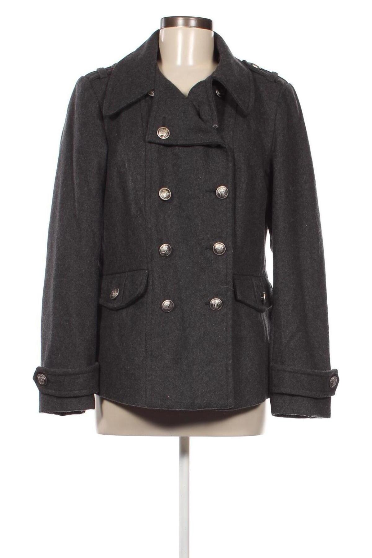 Дамско палто Dorothy Perkins, Размер L, Цвят Сив, Цена 26,46 лв.