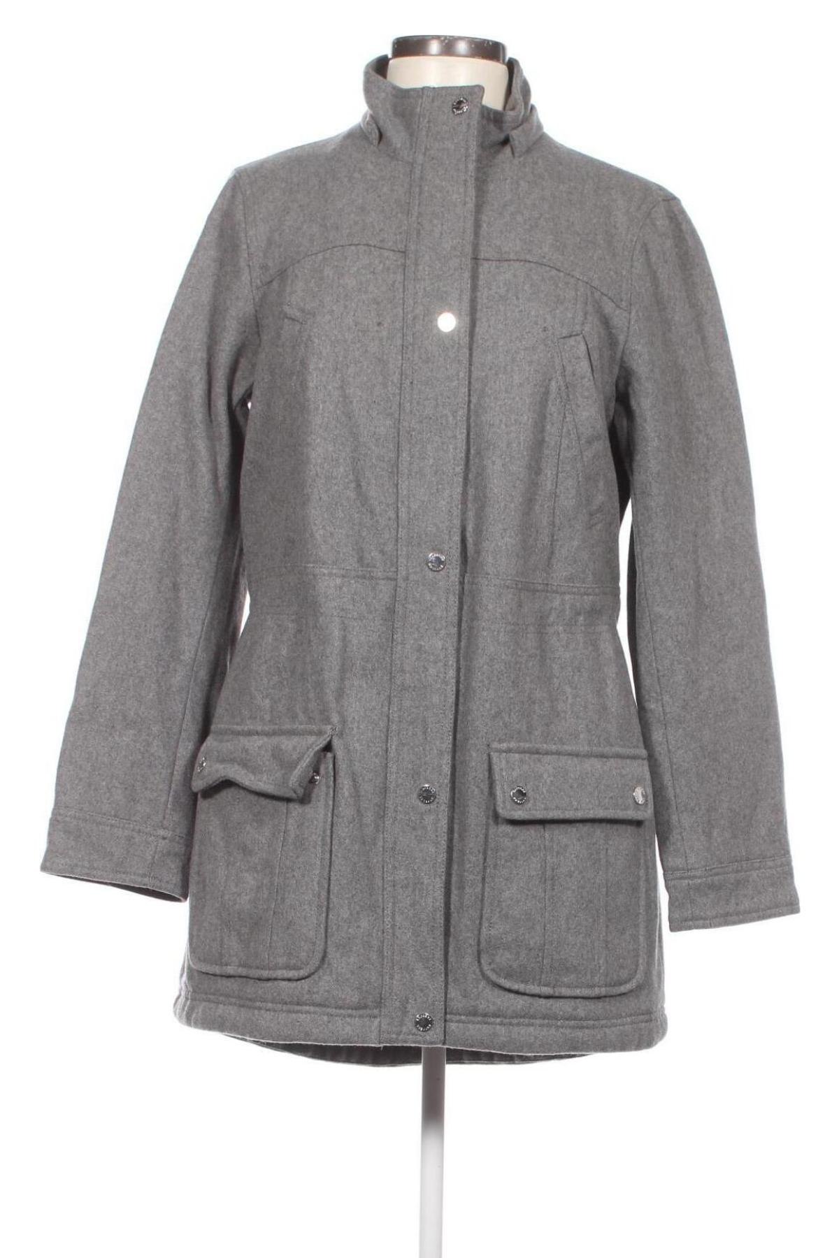 Palton de femei Express, Mărime M, Culoare Gri, Preț 73,69 Lei