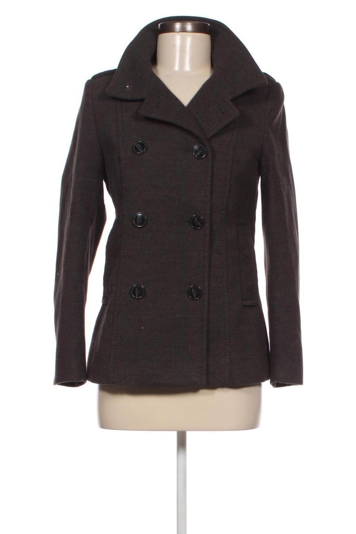 Dámsky kabát  H&M, Veľkosť S, Farba Sivá, Cena  21,23 €
