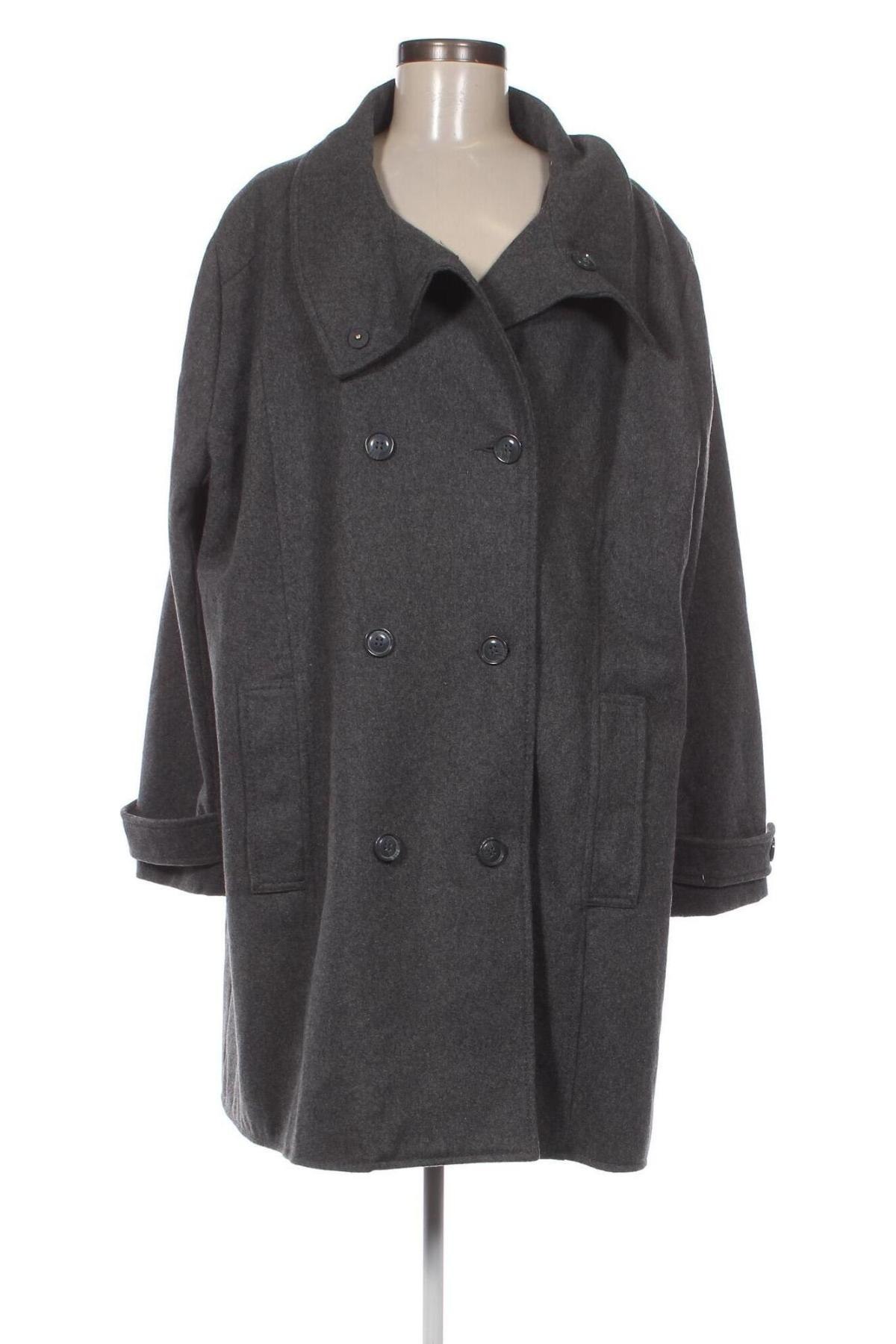 Palton de femei H&M, Mărime L, Culoare Gri, Preț 105,59 Lei
