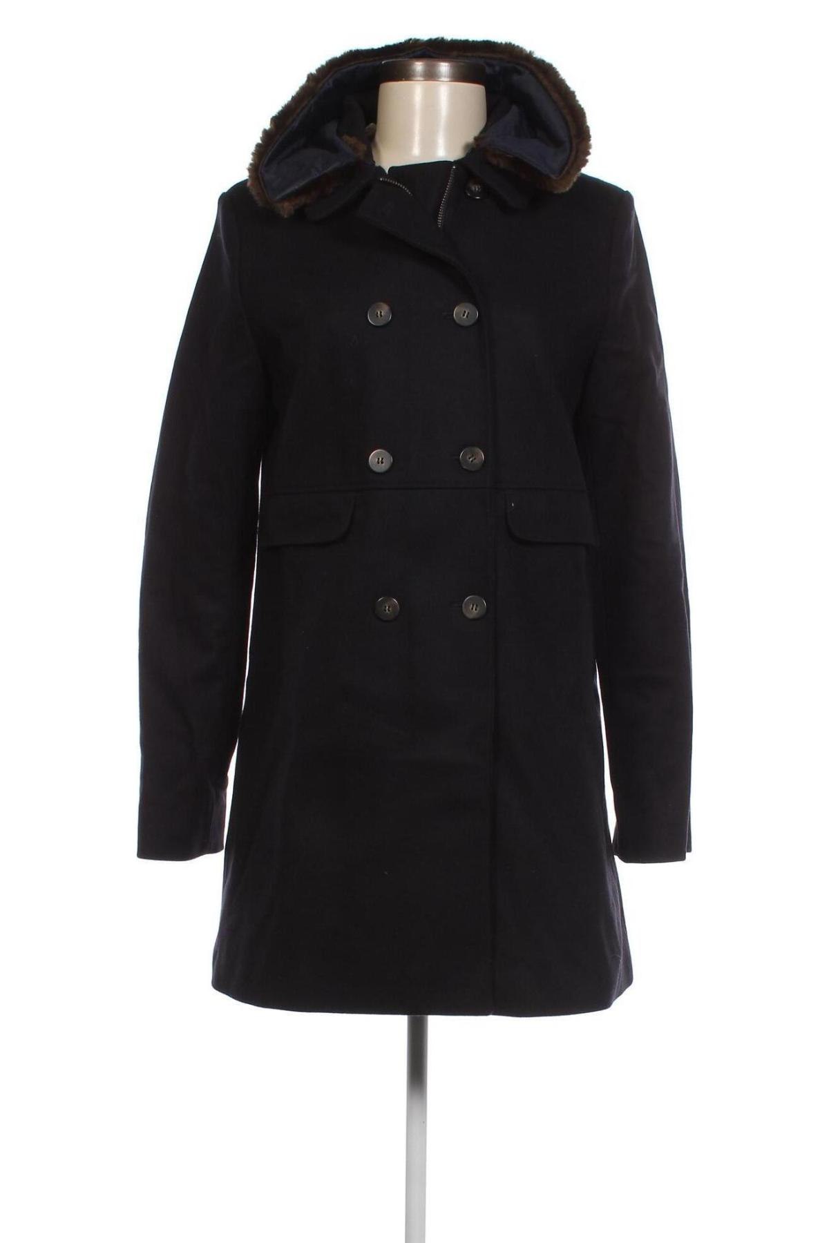 Дамско палто Mademoiselle Jacadi, Размер L, Цвят Син, Цена 289,00 лв.