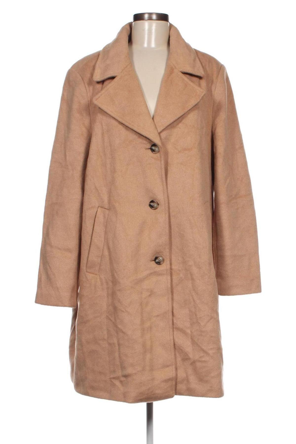 Dámský kabát  Ms Mode, Velikost XXL, Barva Béžová, Cena  1 706,00 Kč