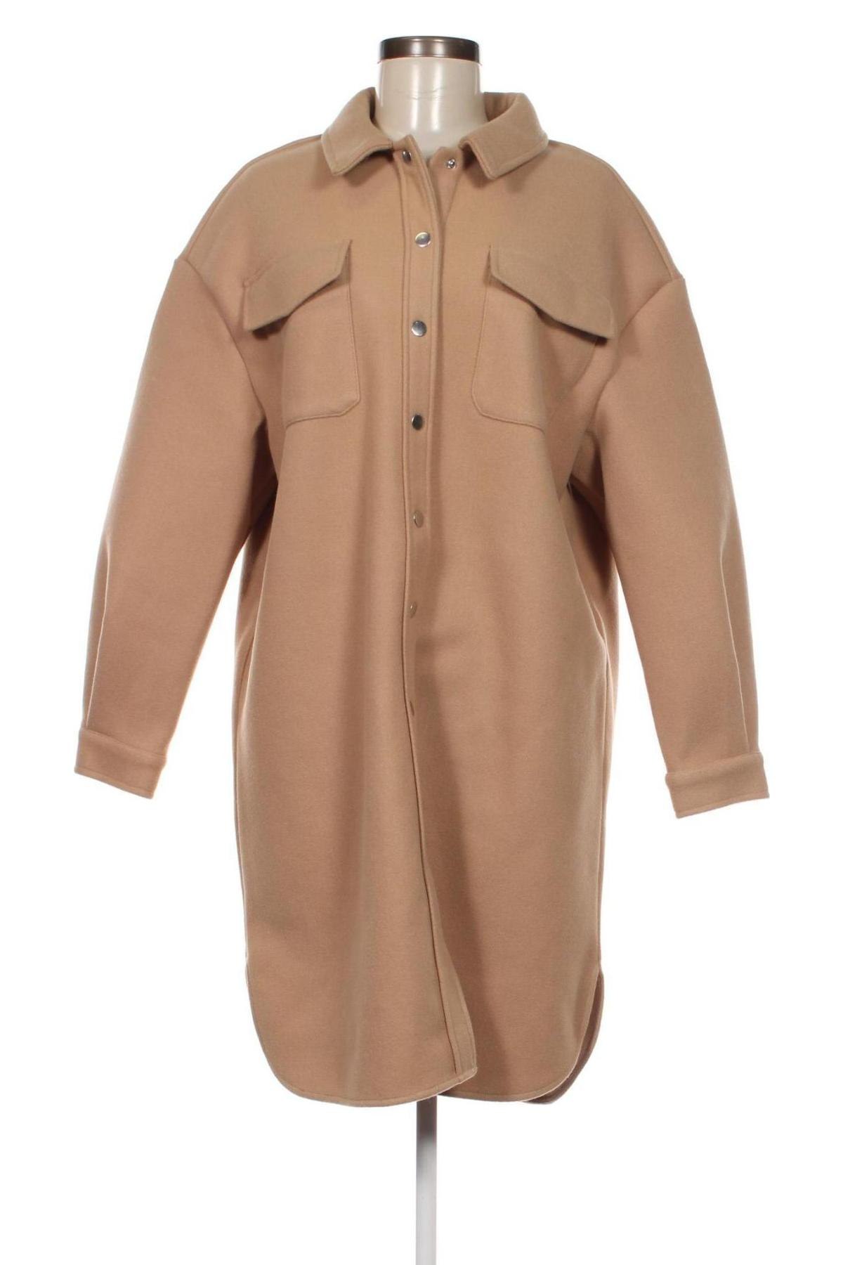 Γυναικείο παλτό ONLY, Μέγεθος S, Χρώμα  Μπέζ, Τιμή 12,73 €