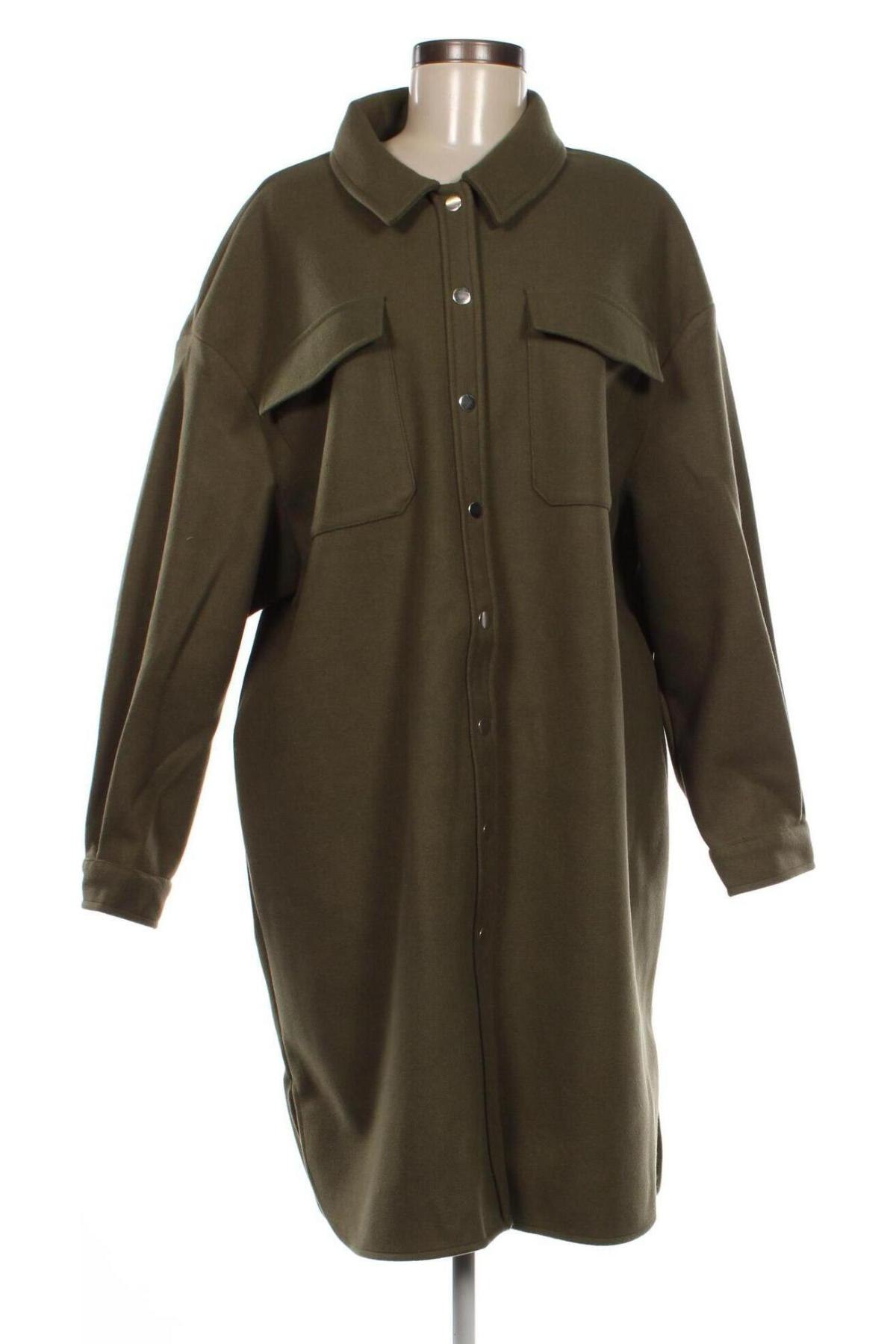 Γυναικείο παλτό ONLY, Μέγεθος XL, Χρώμα Πράσινο, Τιμή 16,65 €