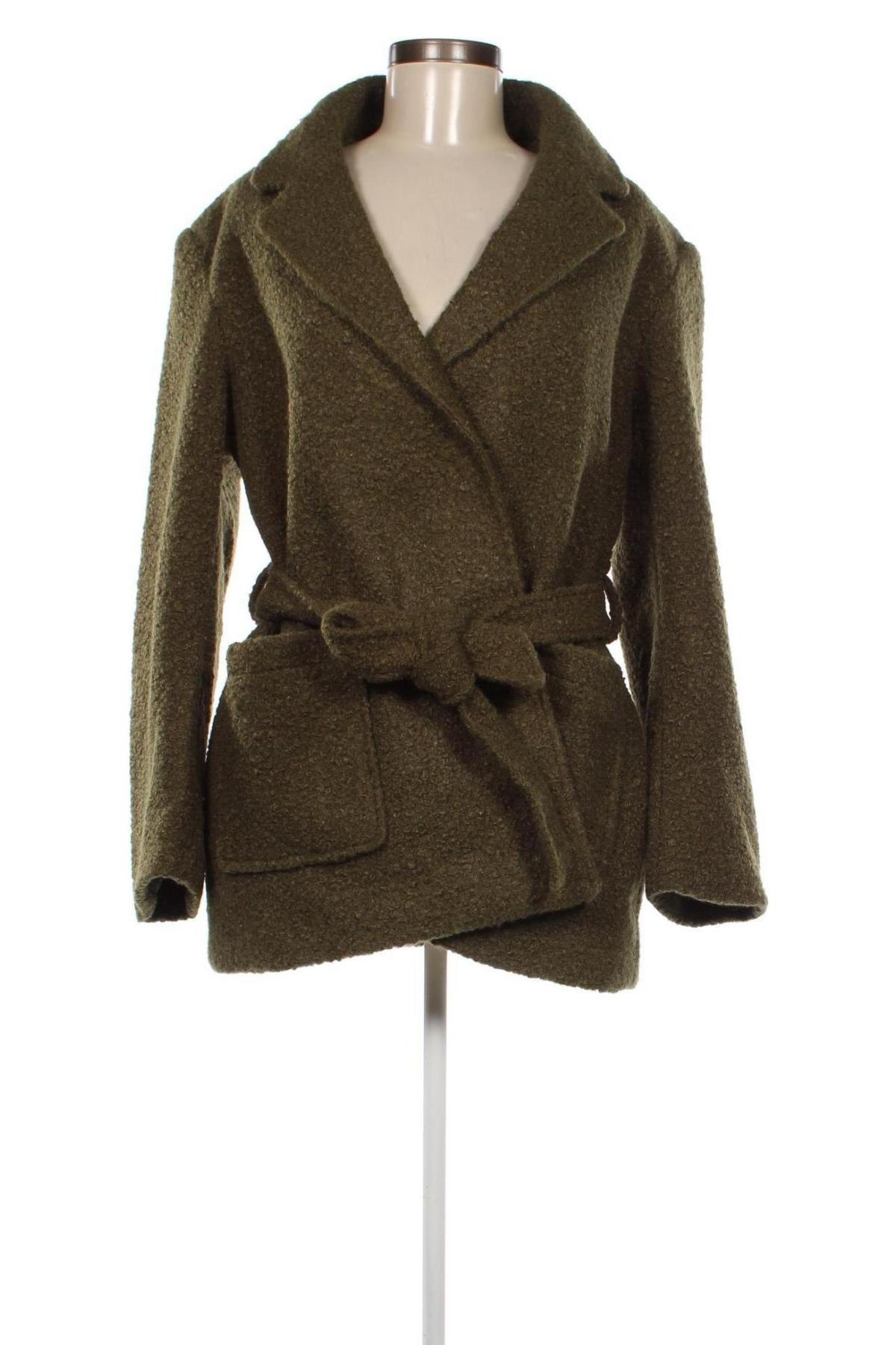 Γυναικείο παλτό ONLY, Μέγεθος L, Χρώμα Πράσινο, Τιμή 25,29 €