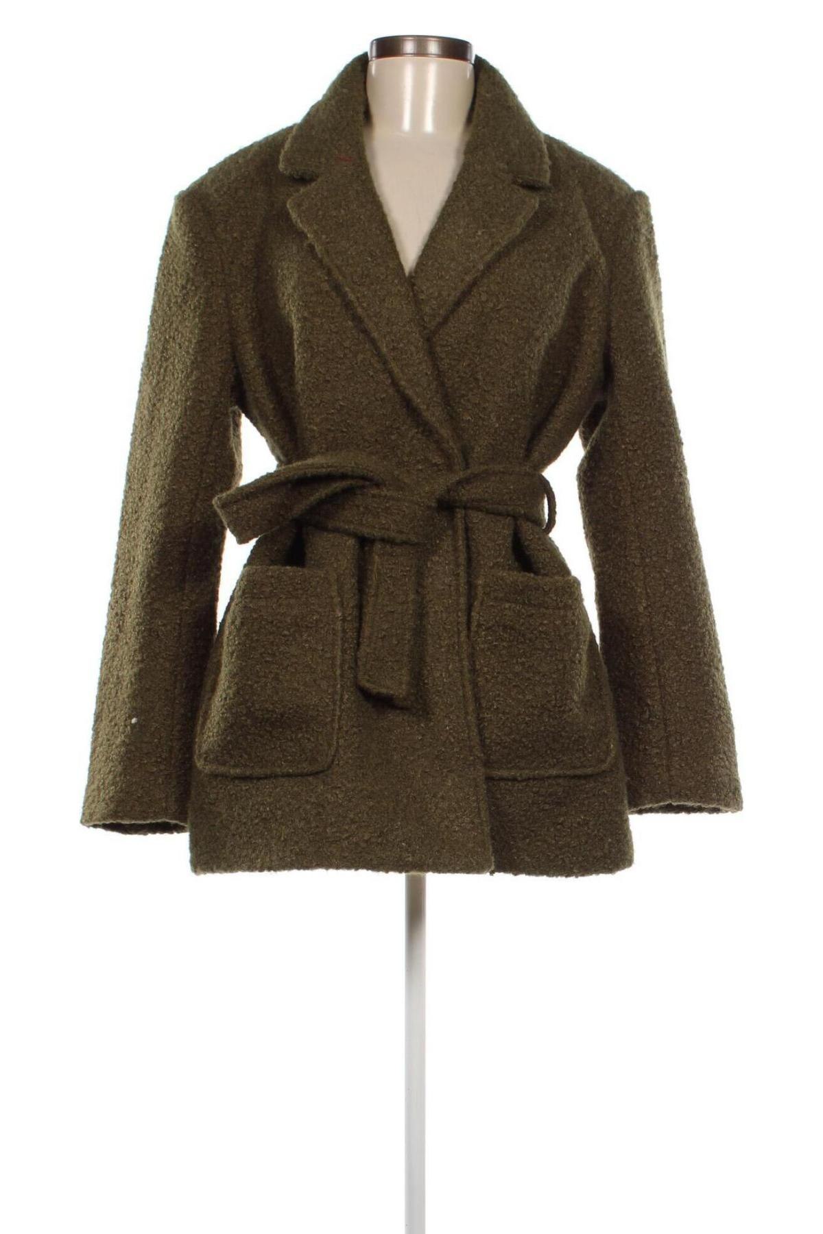 Дамско палто ONLY, Размер M, Цвят Зелен, Цена 47,96 лв.
