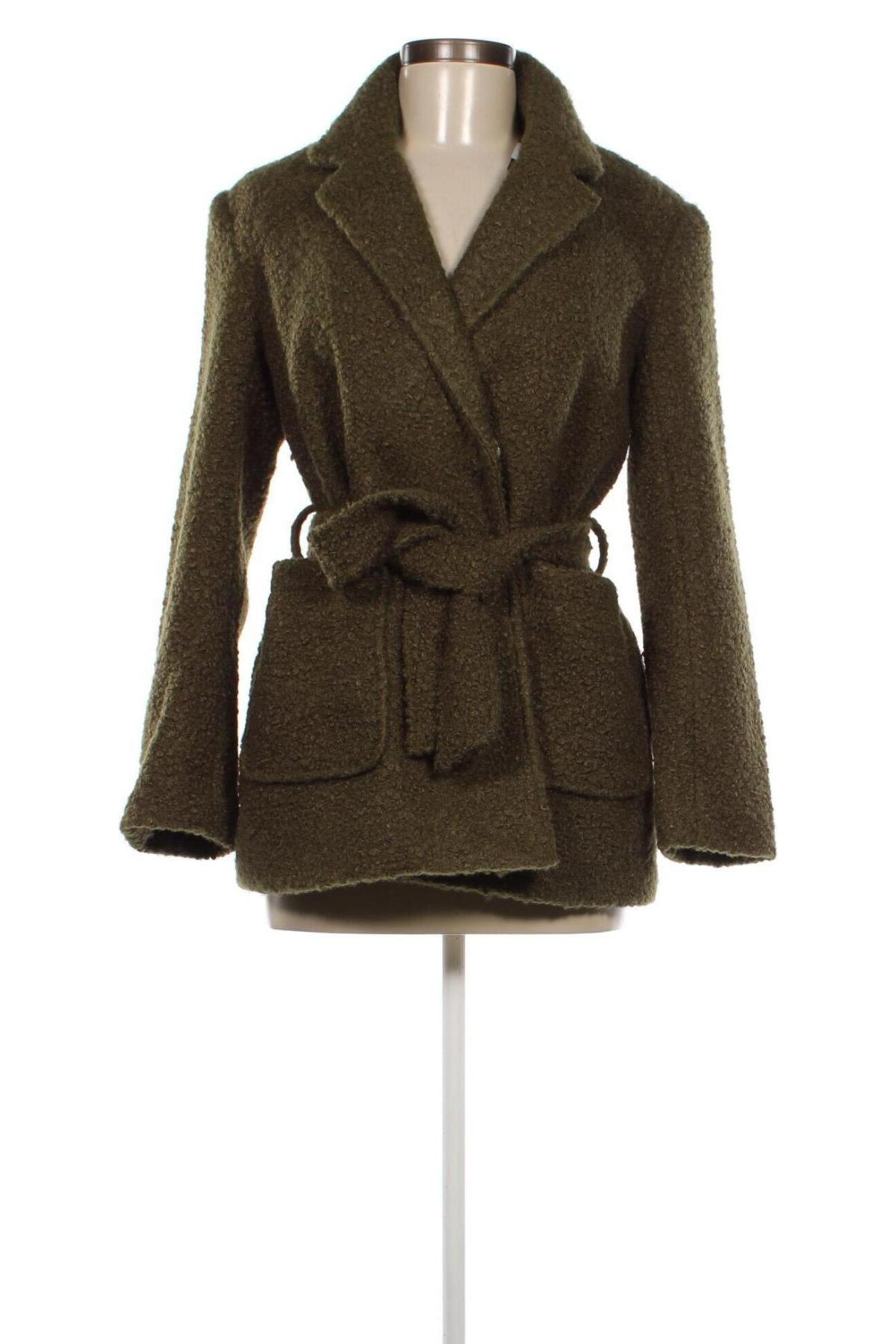 Γυναικείο παλτό ONLY, Μέγεθος XXS, Χρώμα Πράσινο, Τιμή 25,29 €