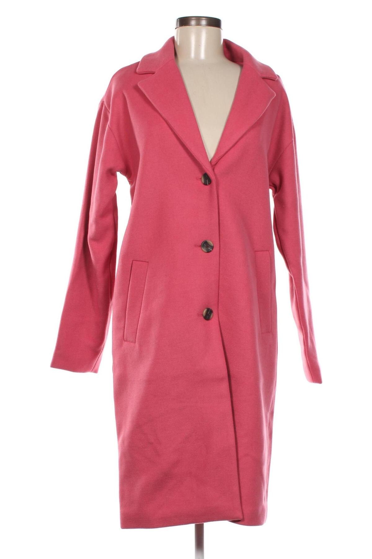 Dámský kabát  Pieces, Velikost M, Barva Růžová, Cena  932,00 Kč